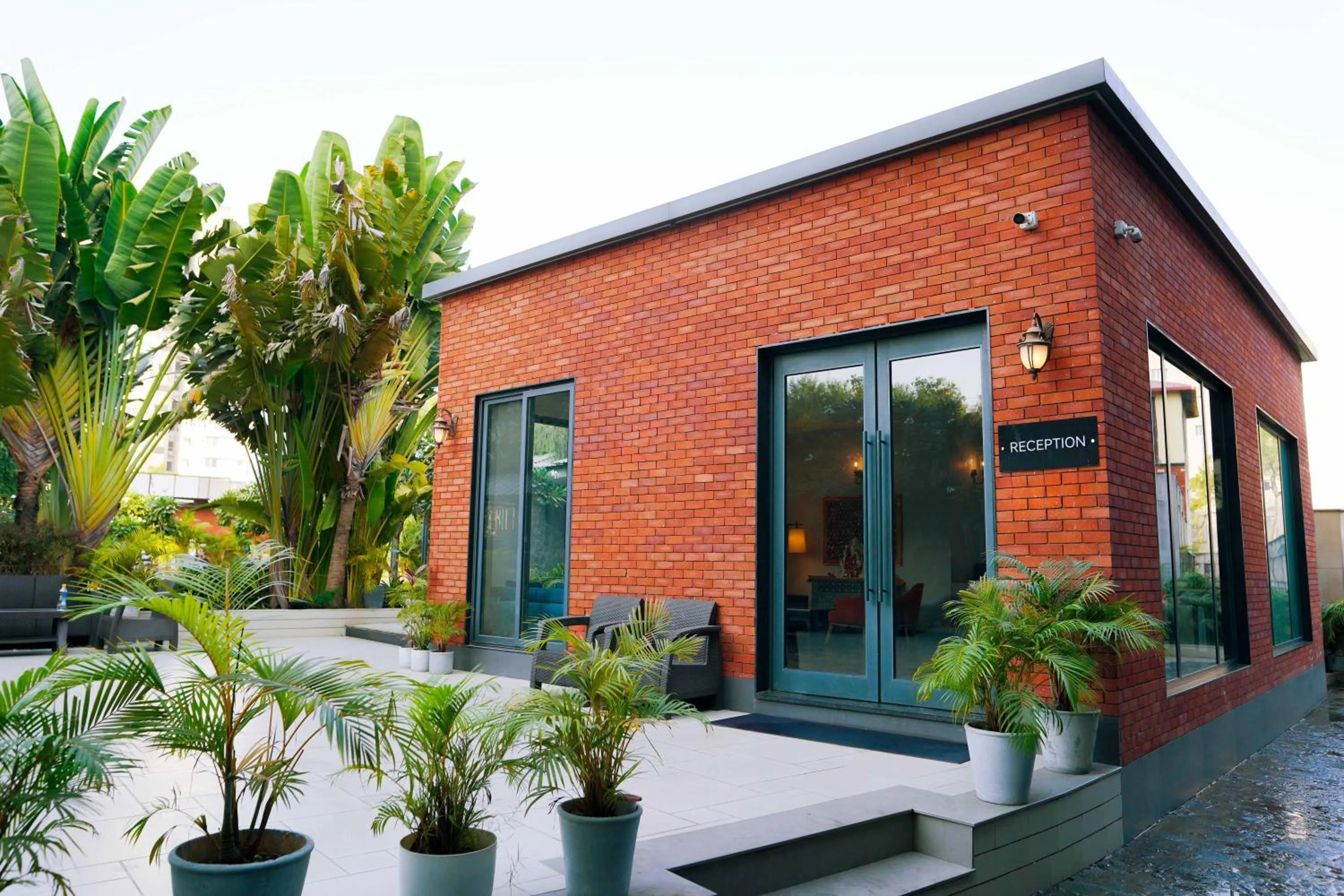 Lobby or reception in Treebo Tryst Sr House With Mountain View Udaipur