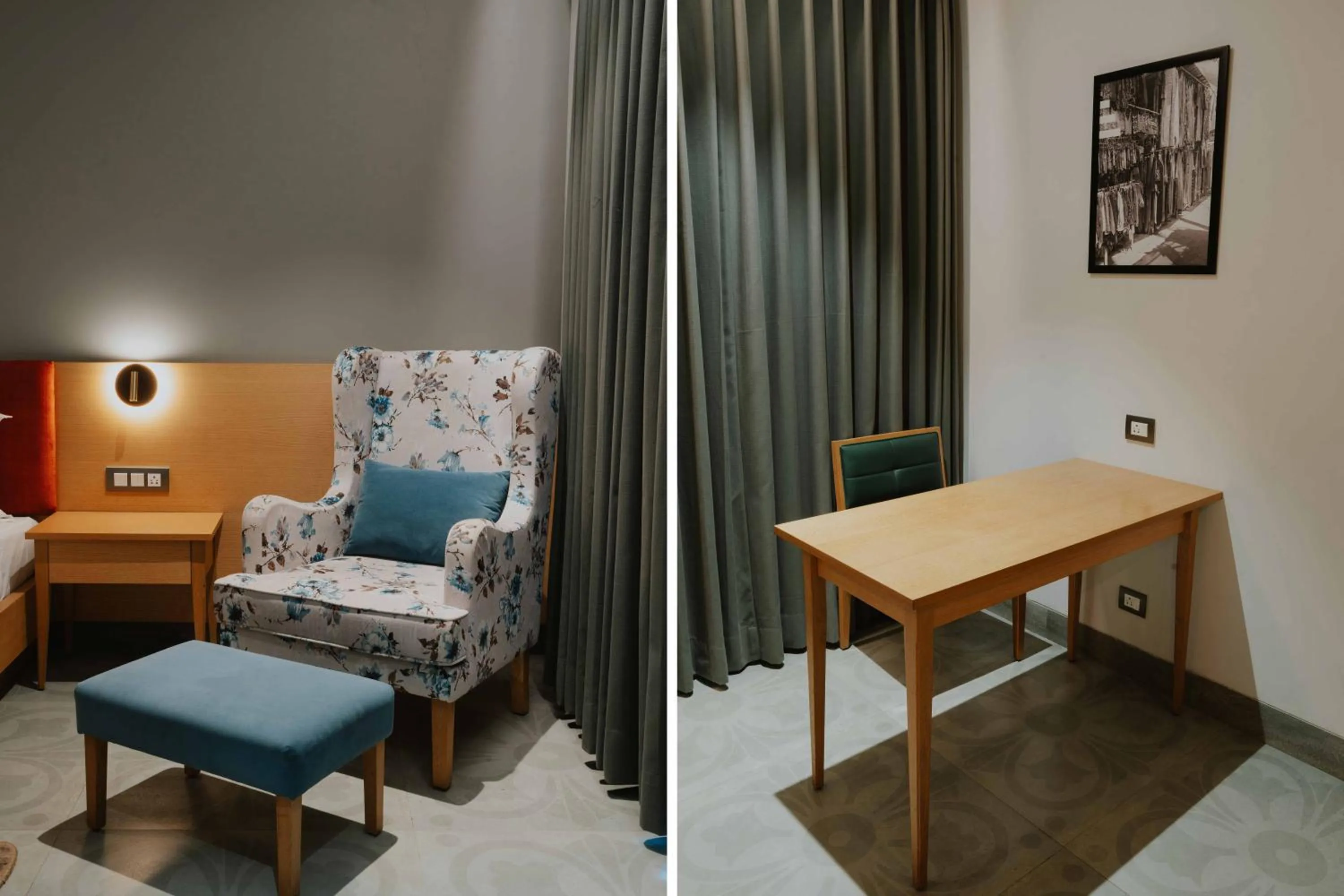 Bedroom in Treebo Tryst Sr House With Mountain View Udaipur