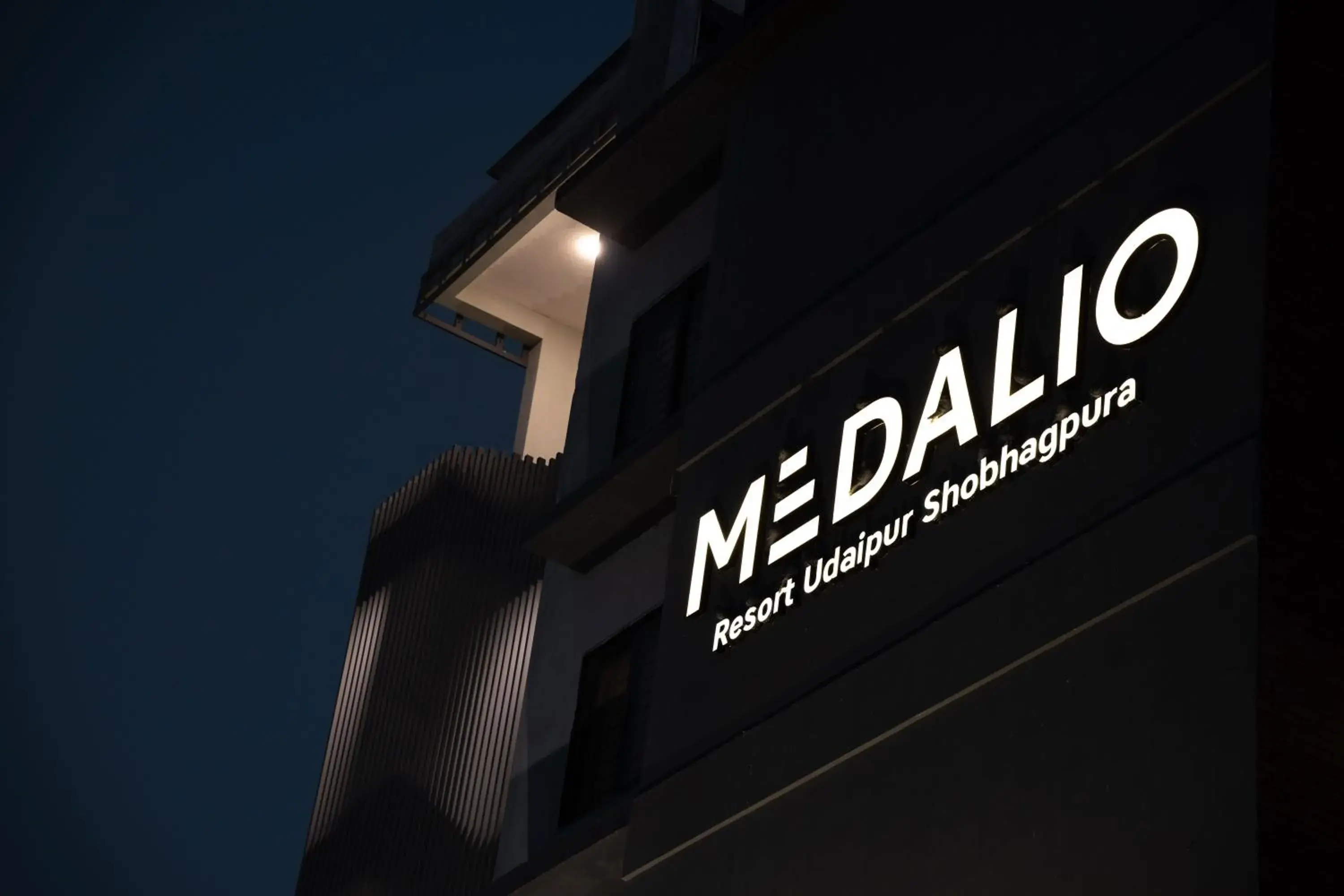 Property building in Medalio Resort Udaipur Shobhagpura Property building in Medalio Resort Udaipur Shobhagpura