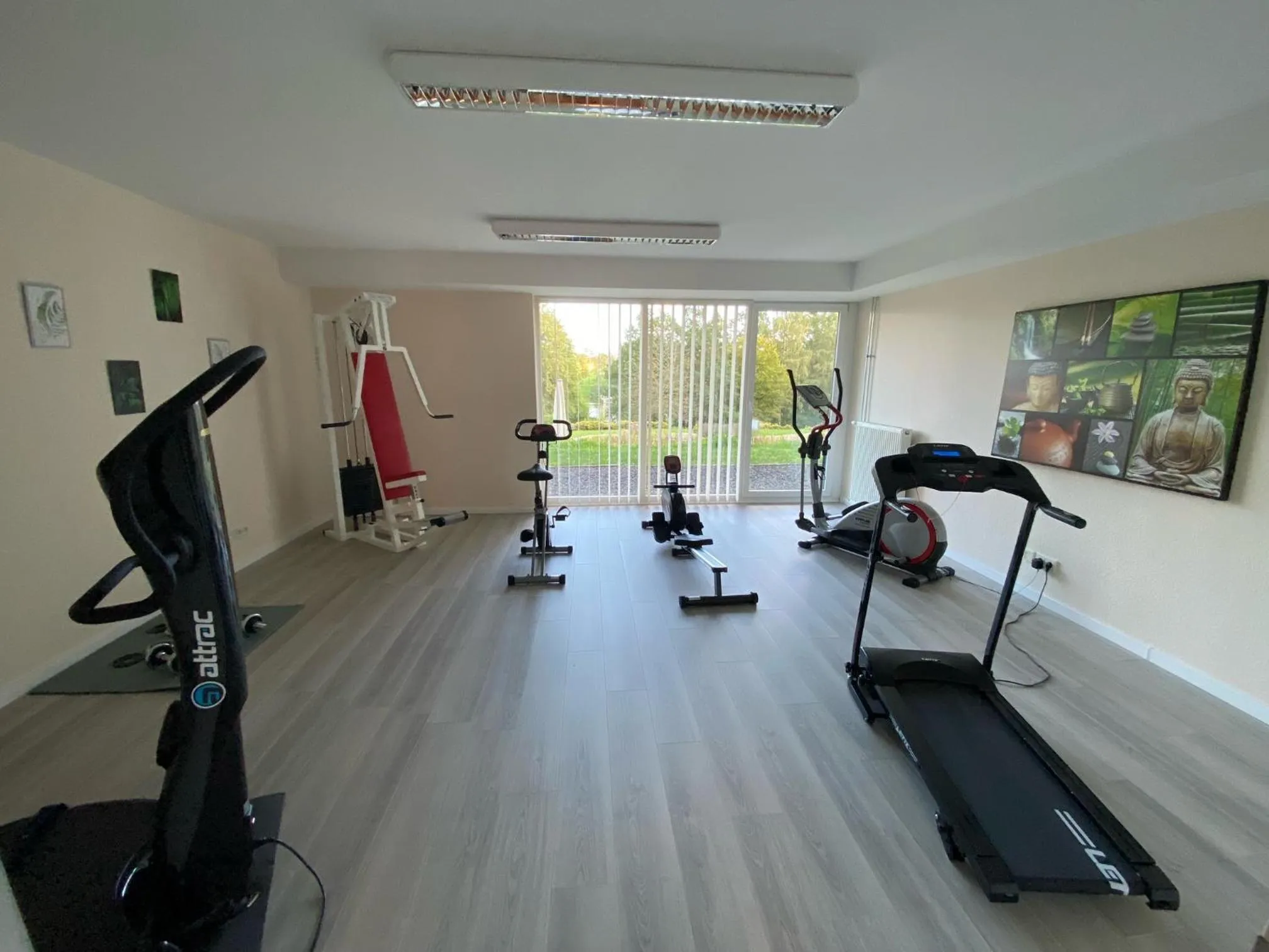 Fitness centre/facilities in Seehotel
