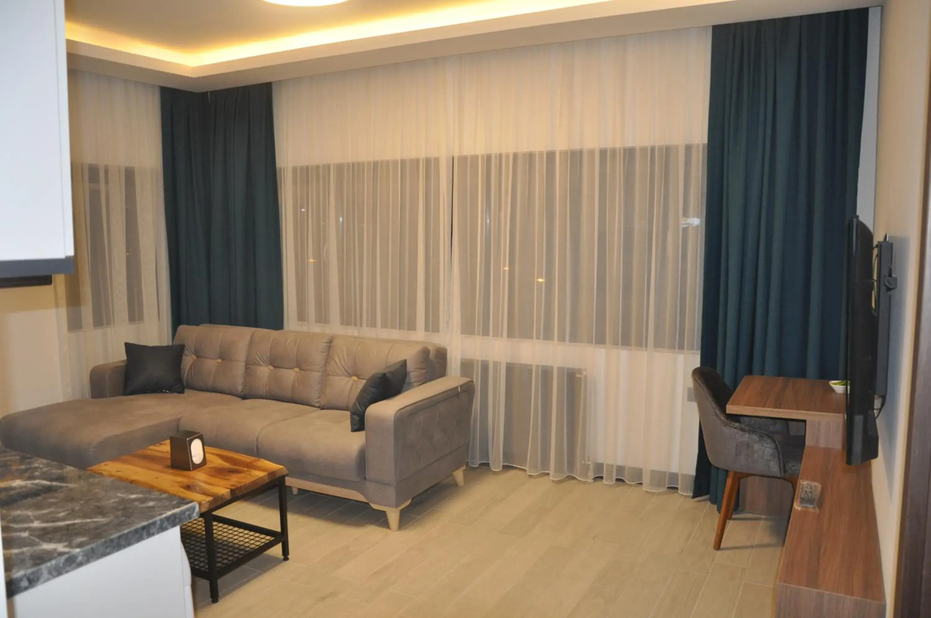 Living room in GOLAZ SUİT OTEL Living room in GOLAZ SUİT OTEL