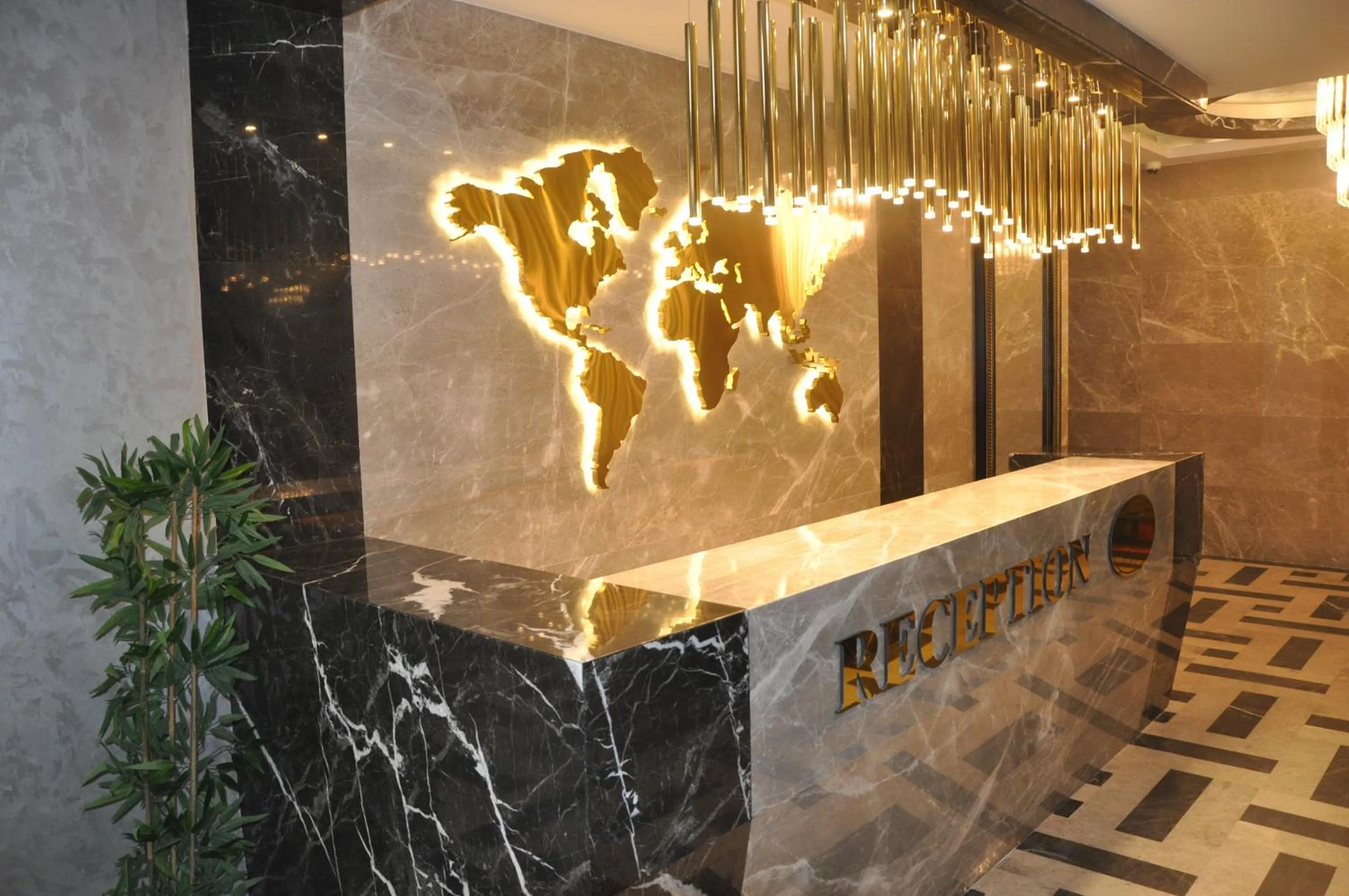 Lobby or reception in GOLAZ SUİT OTEL