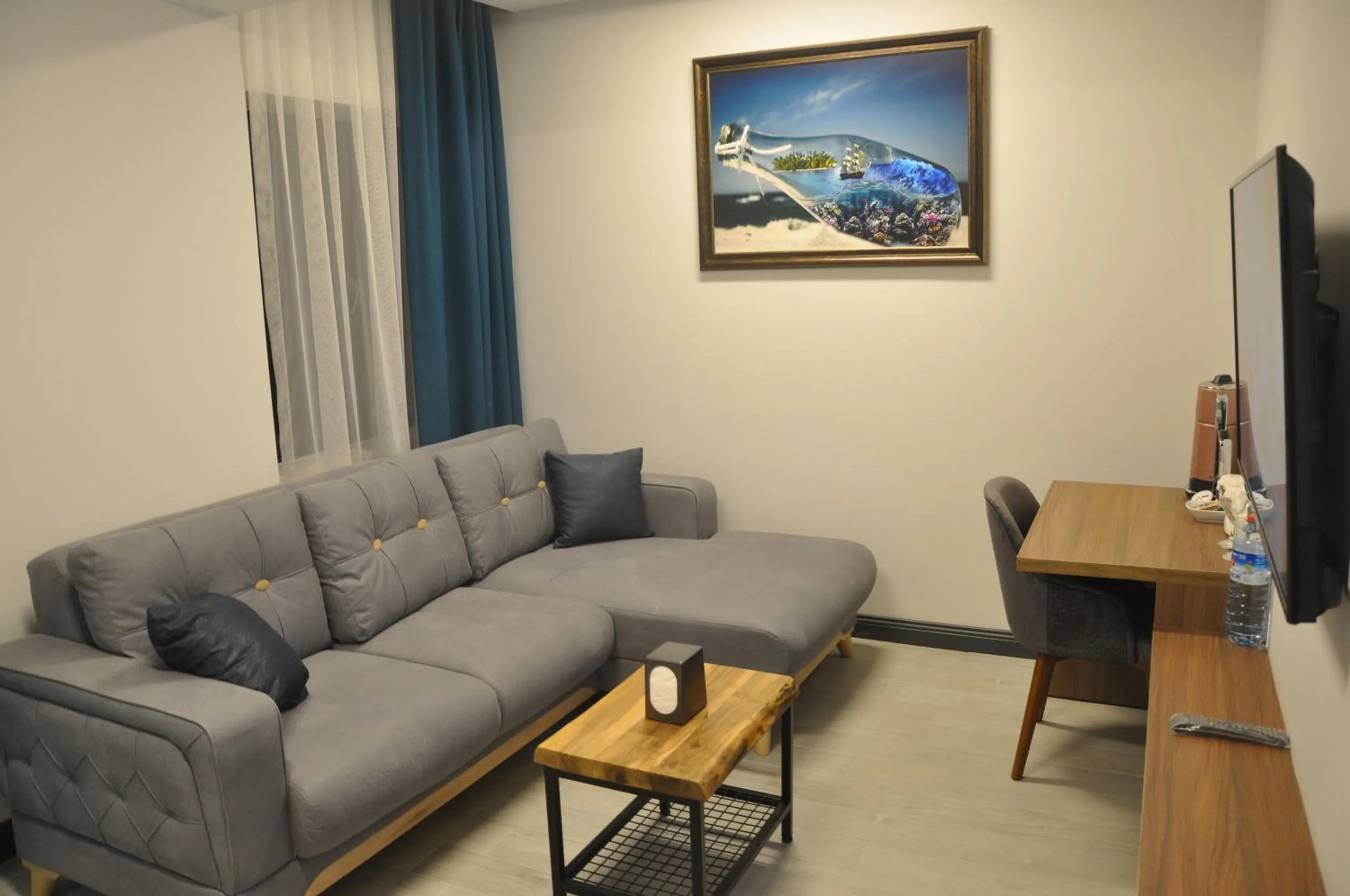 Living room in GOLAZ SUİT OTEL