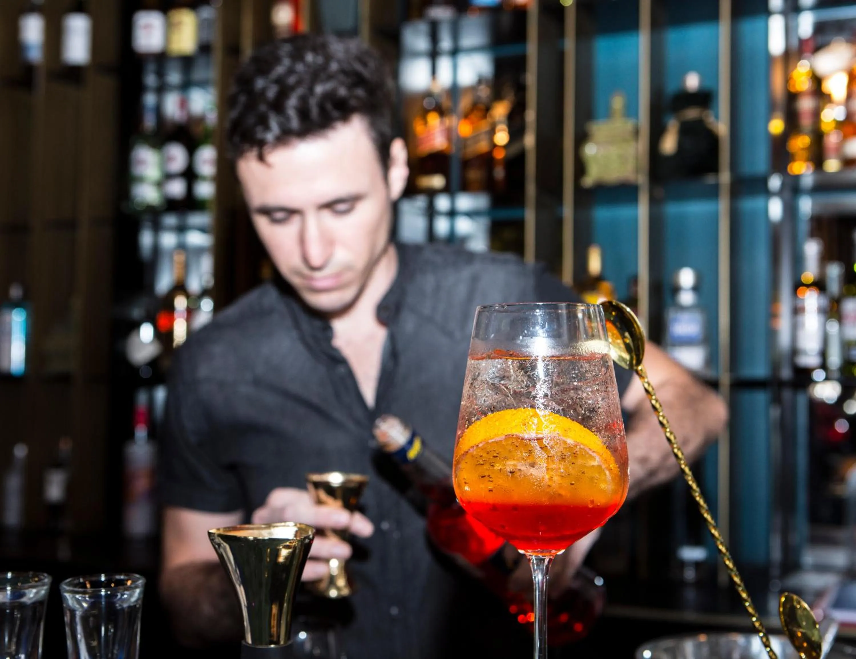 Lounge or bar in Brown Lighthouse Tel Aviv, a member of Brown Hotels