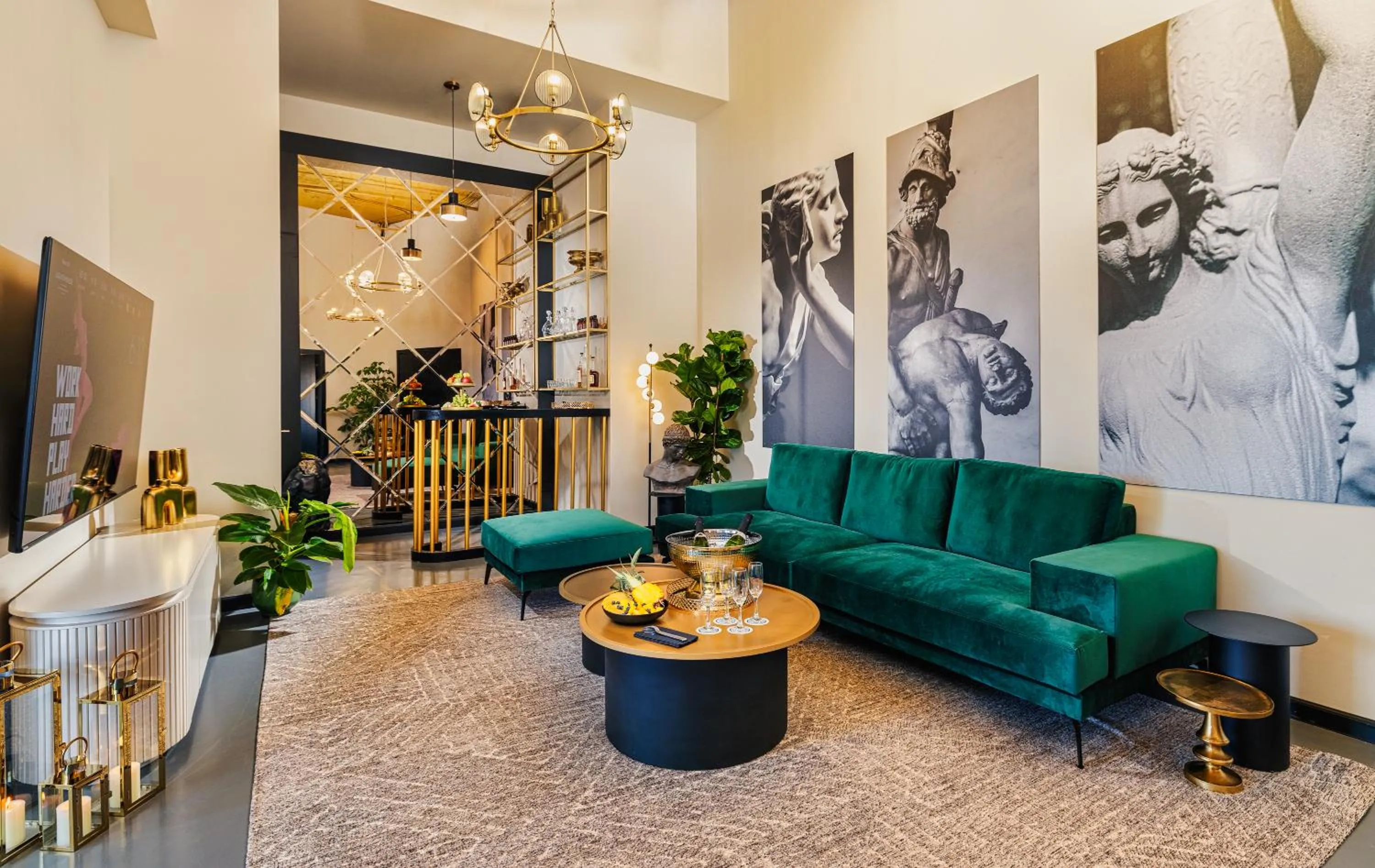 Living room in Brown Lighthouse Tel Aviv, a member of Brown Hotels