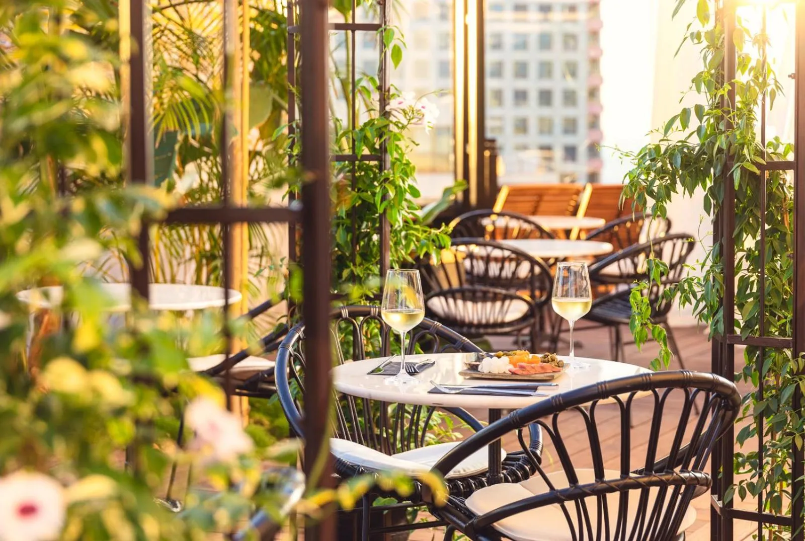 Balcony/Terrace in Brown Lighthouse Tel Aviv, a member of Brown Hotels