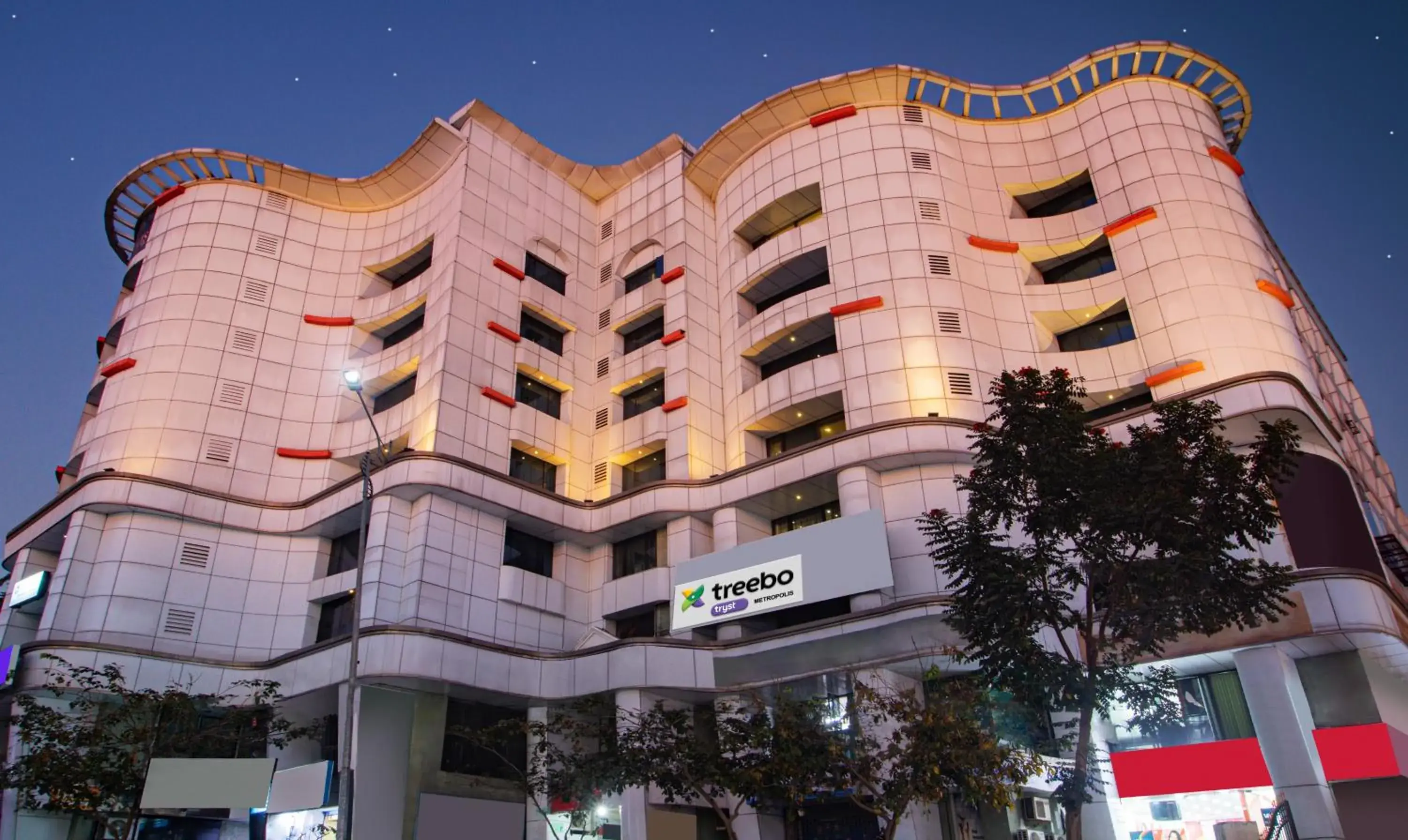 Property building in Treebo Premium Metropolis Property building in Treebo Premium Metropolis