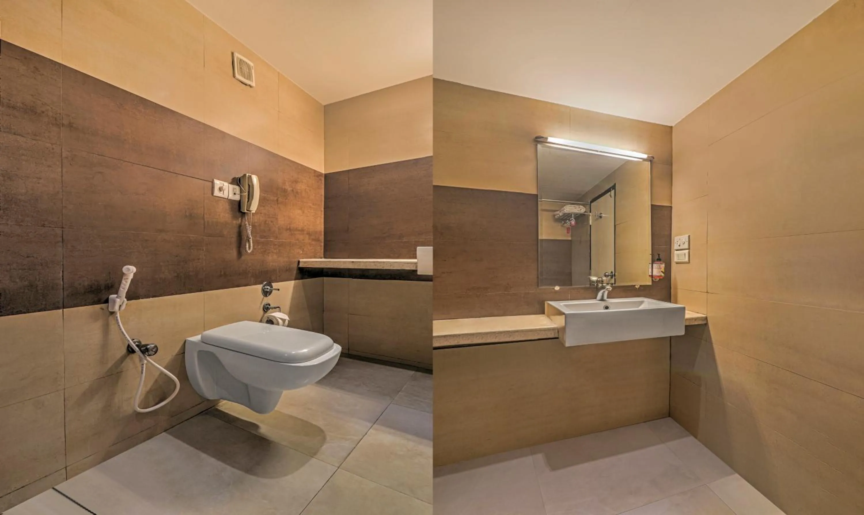 Bathroom in Treebo Premium Metropolis