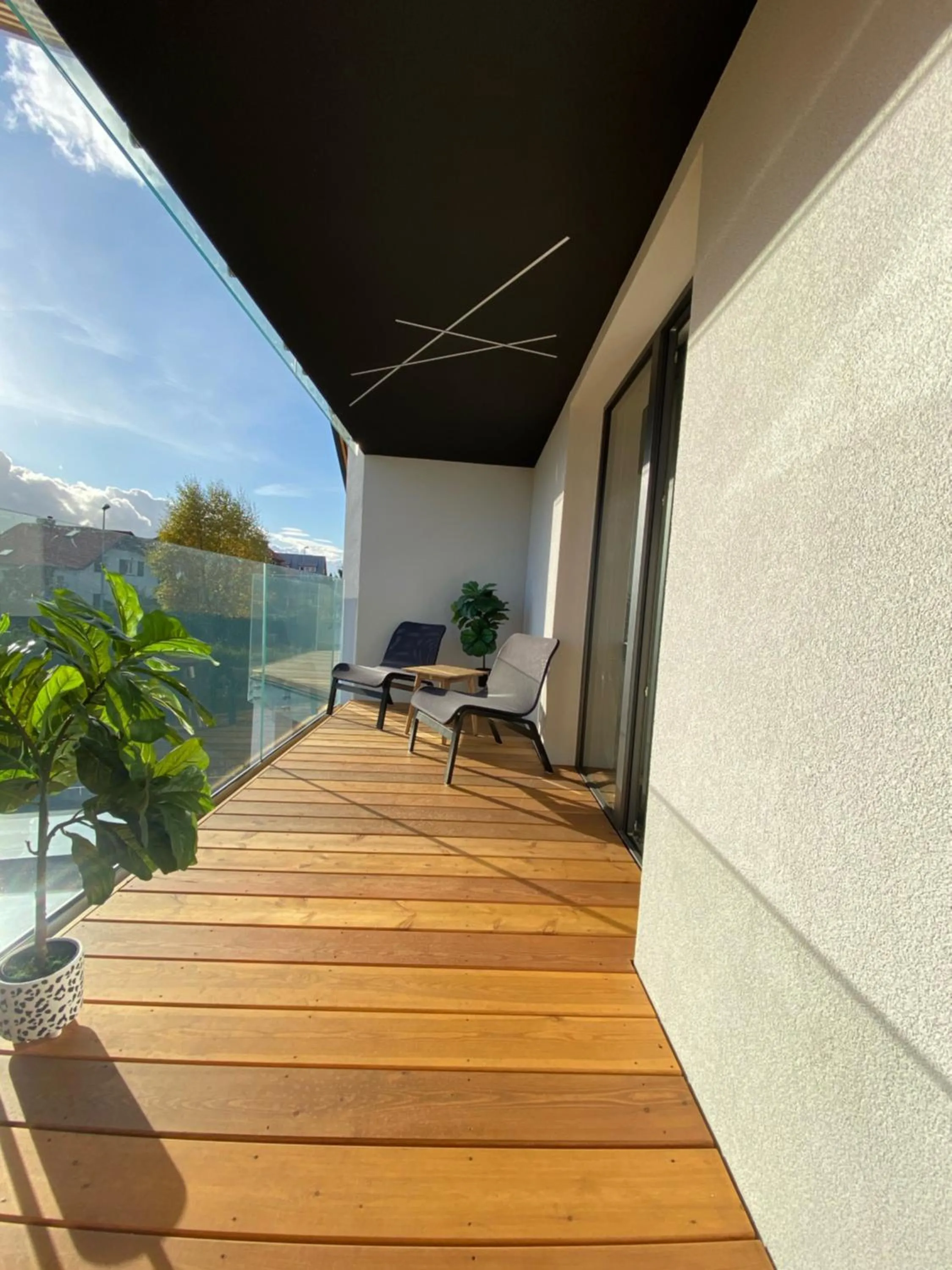 Balcony/Terrace in Nova Apartamenty Rewa