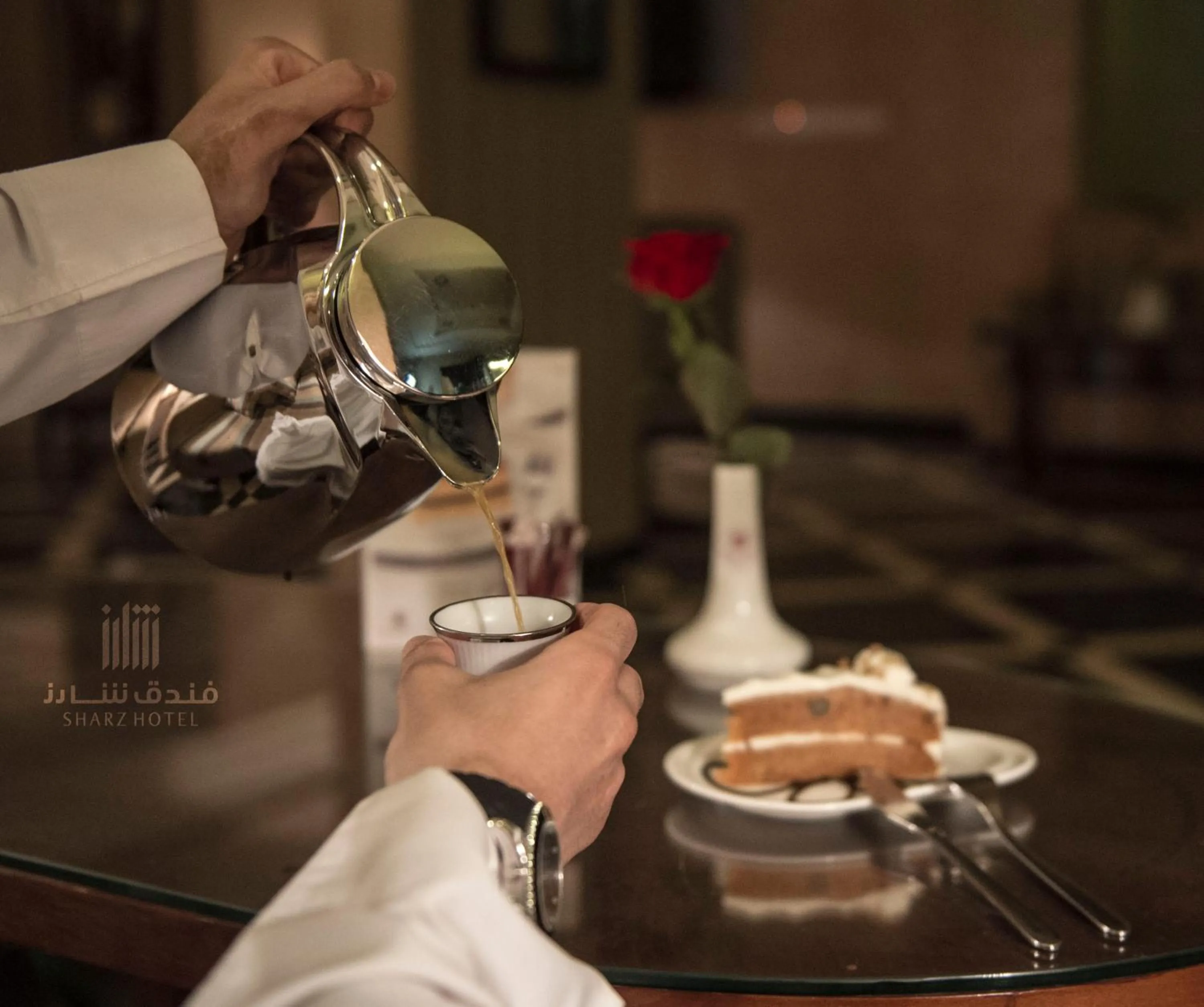 Lounge or bar in Sharz Hotel