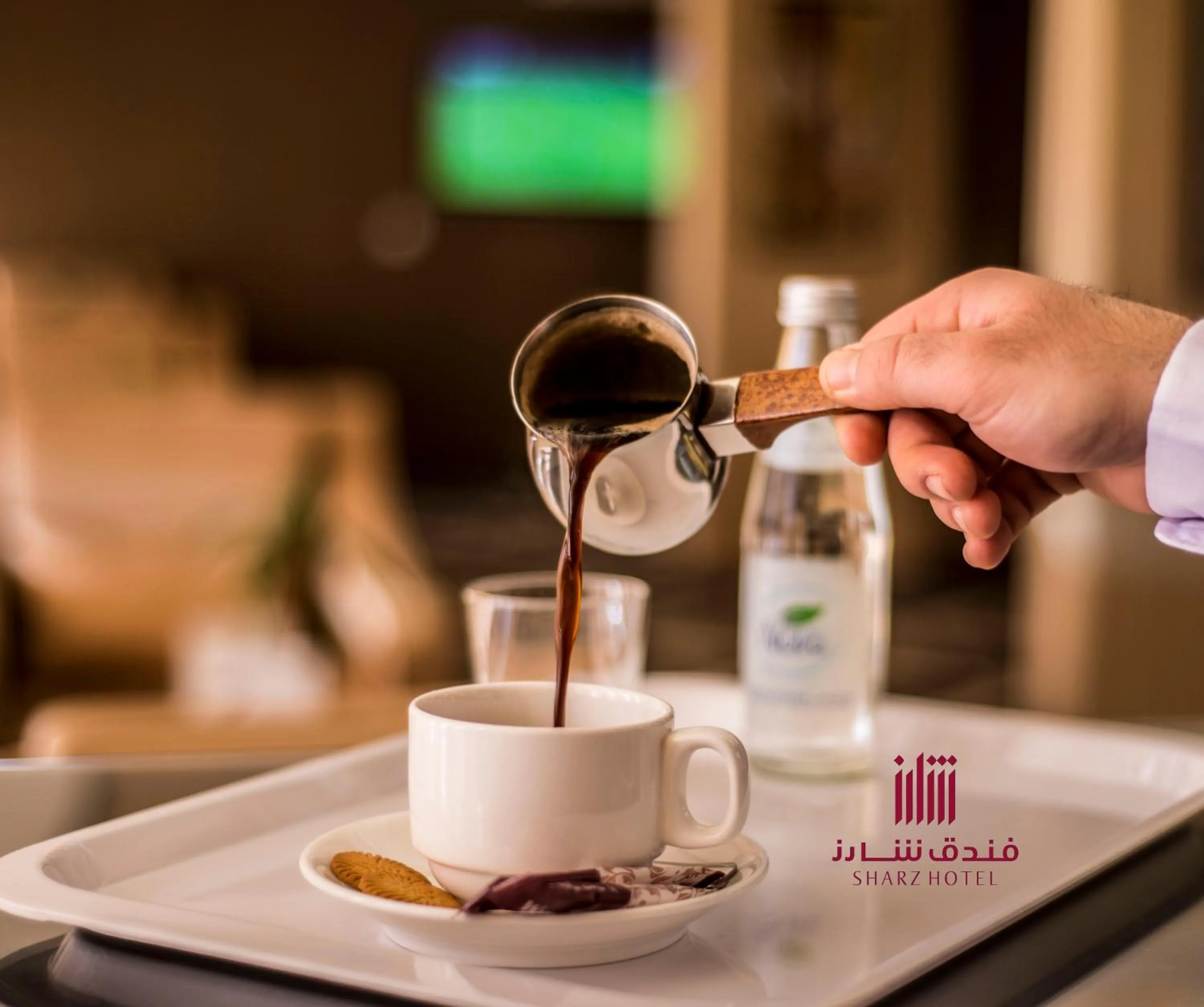 Lounge or bar in Sharz Hotel