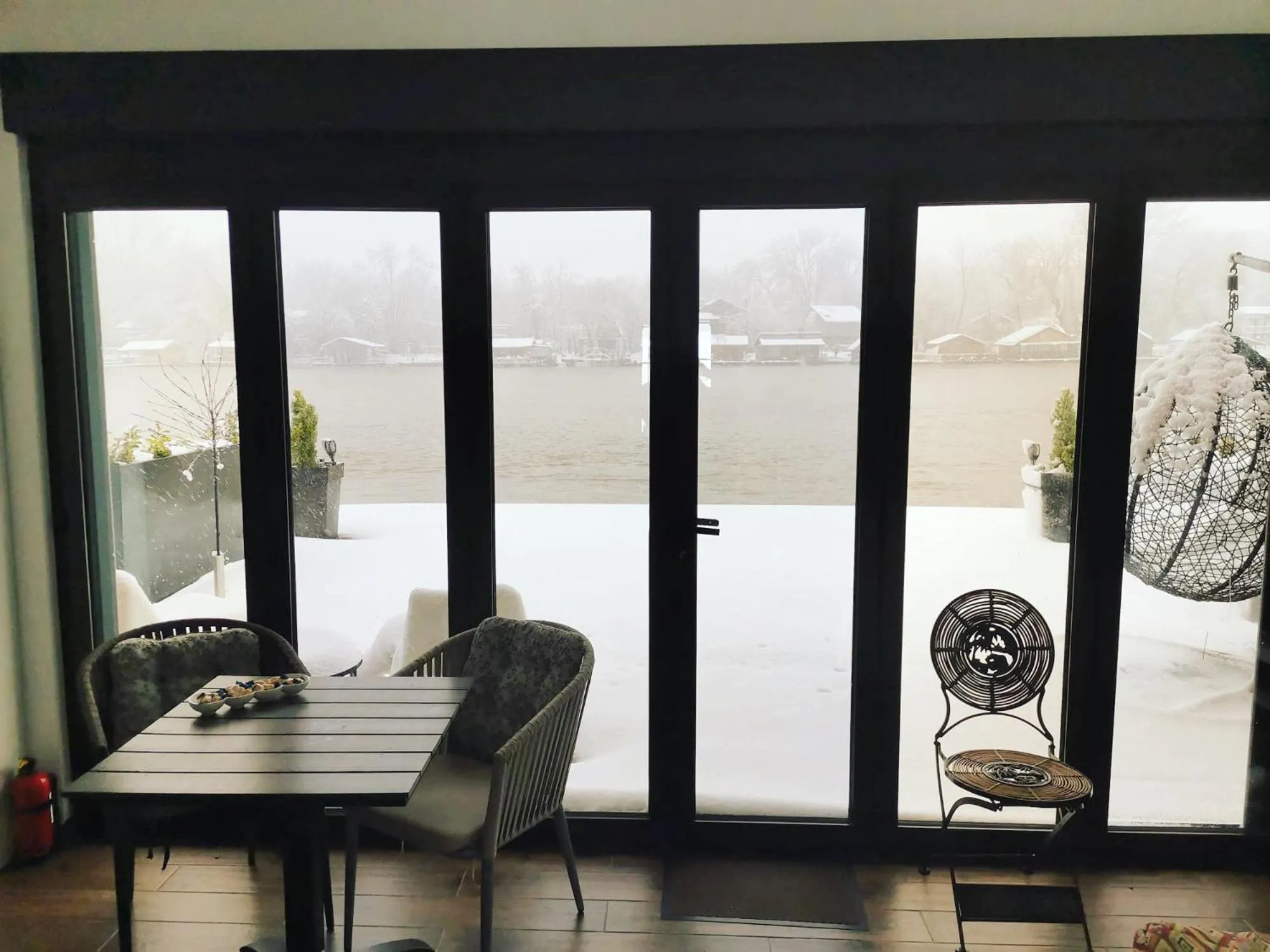 Patio in Beach House Belgrade