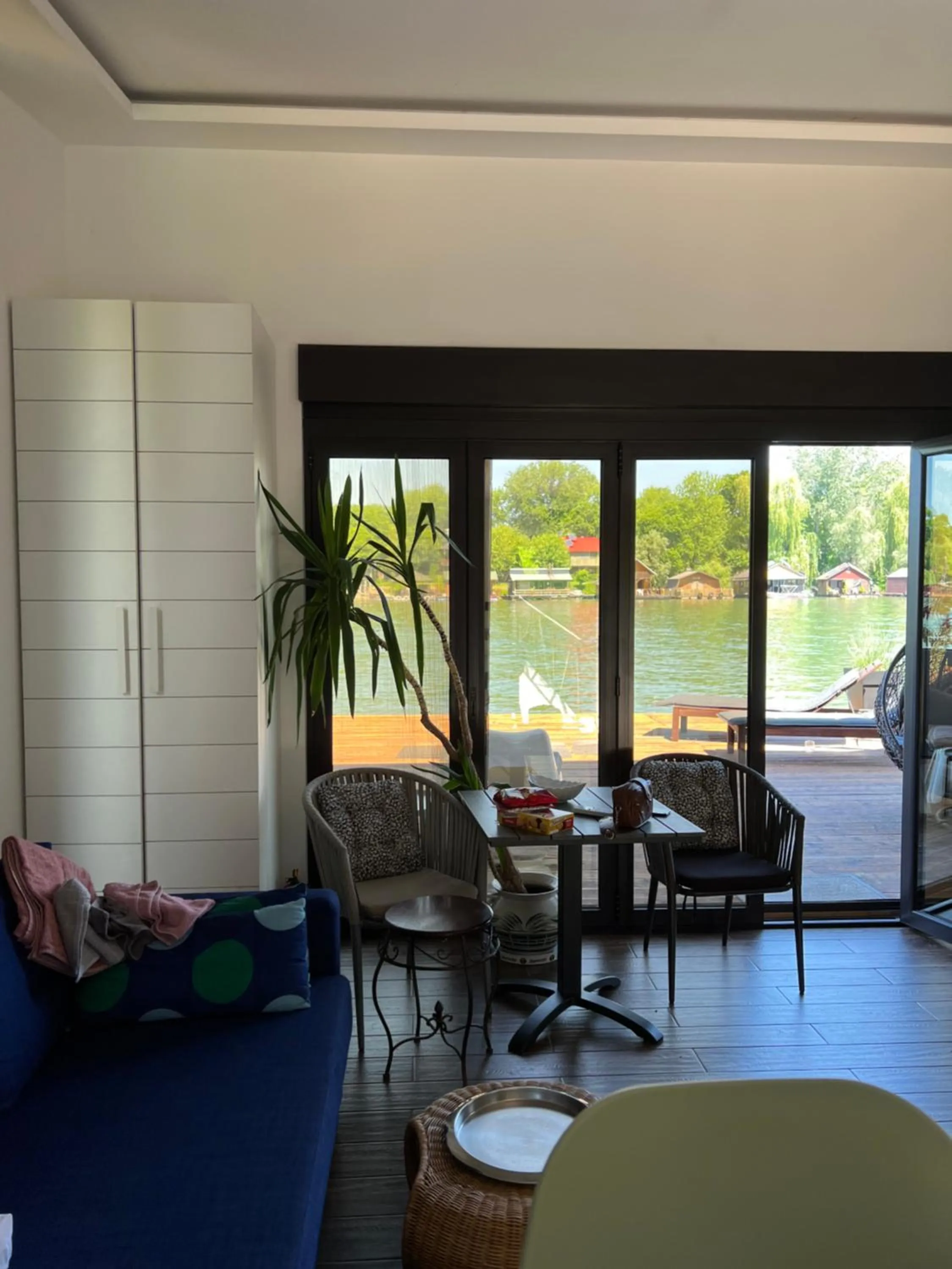 Seating area in Beach House Belgrade