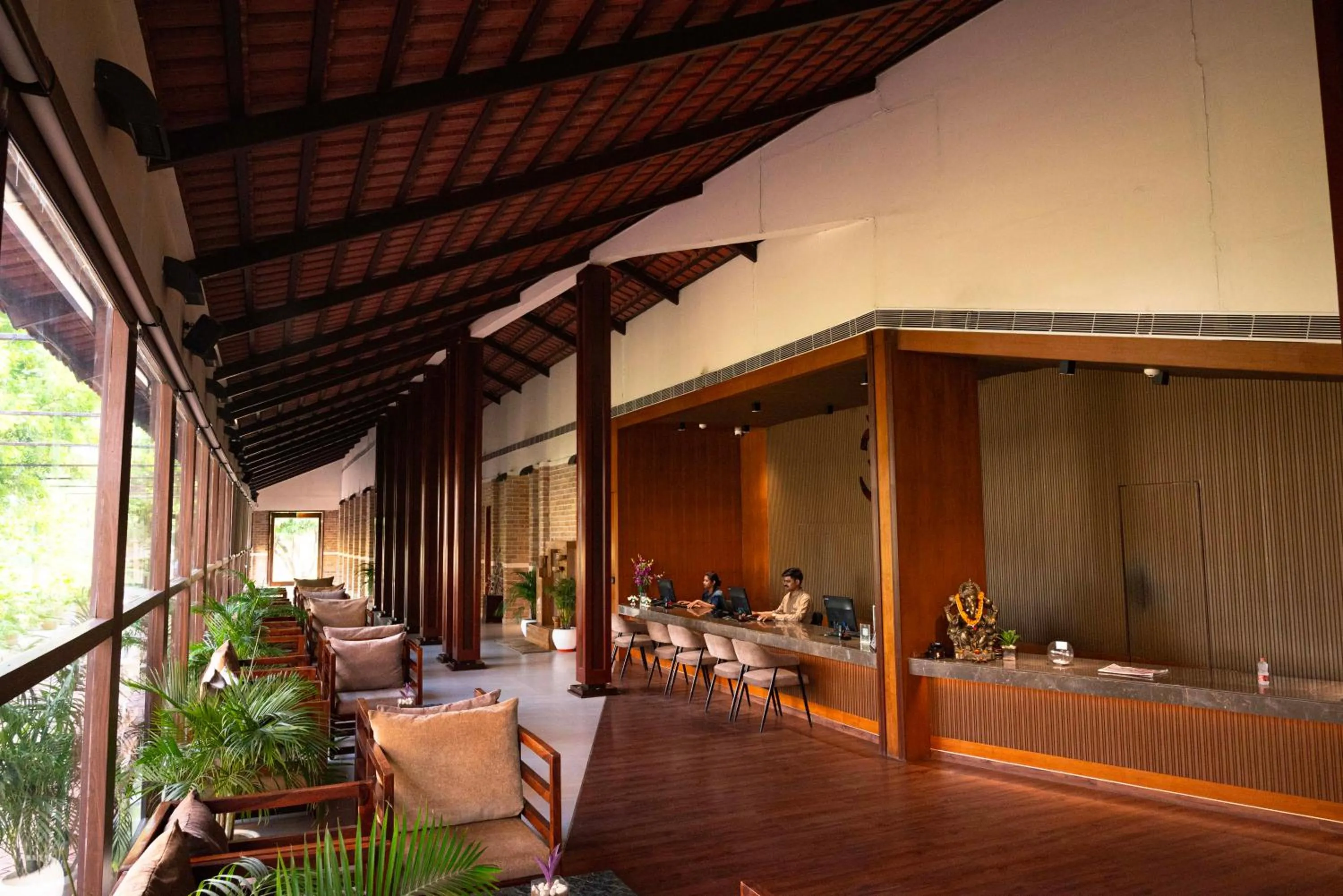 Lobby or reception in Om Vilas Benares, Varanasi