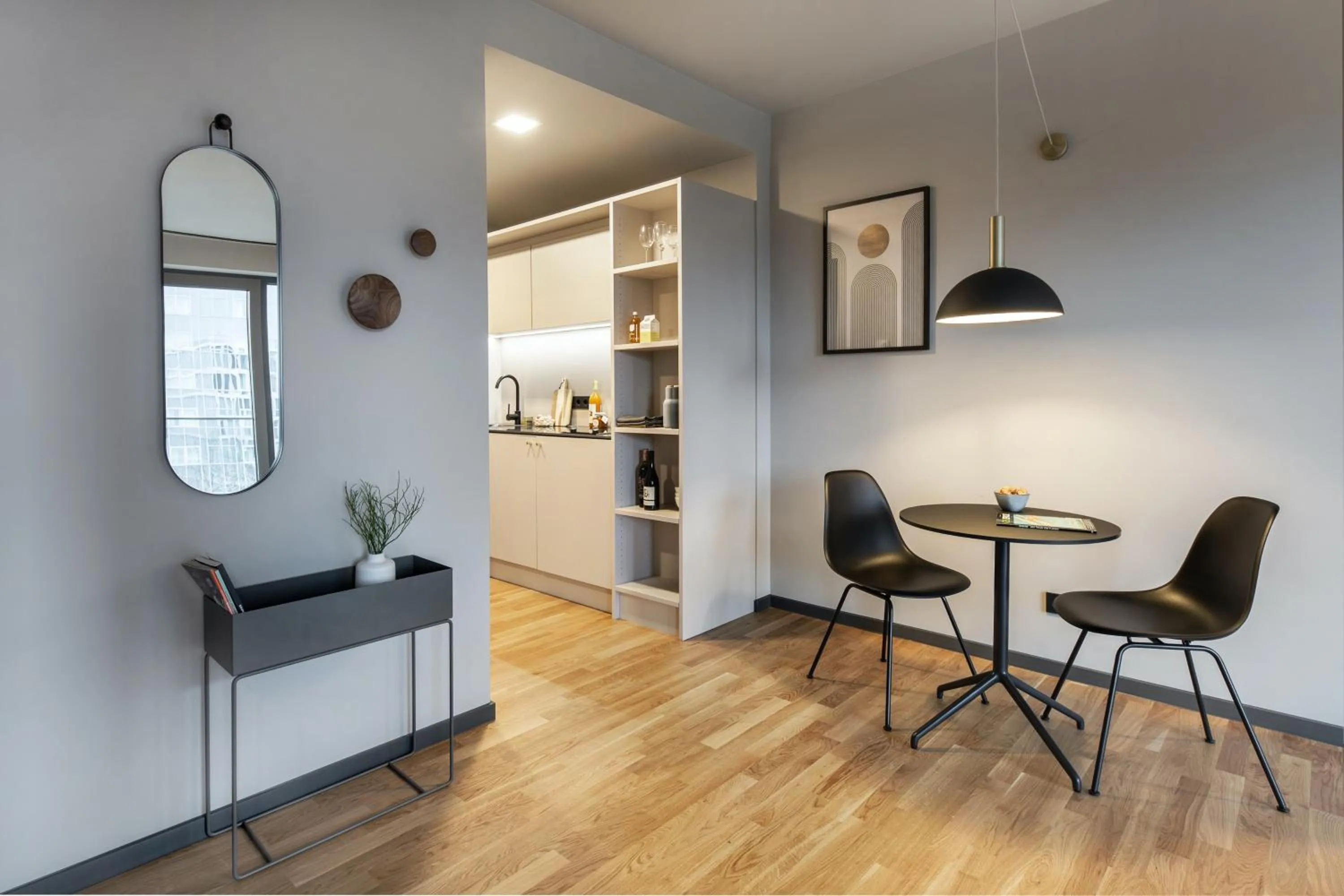 Living room in ipartment Darmstadt