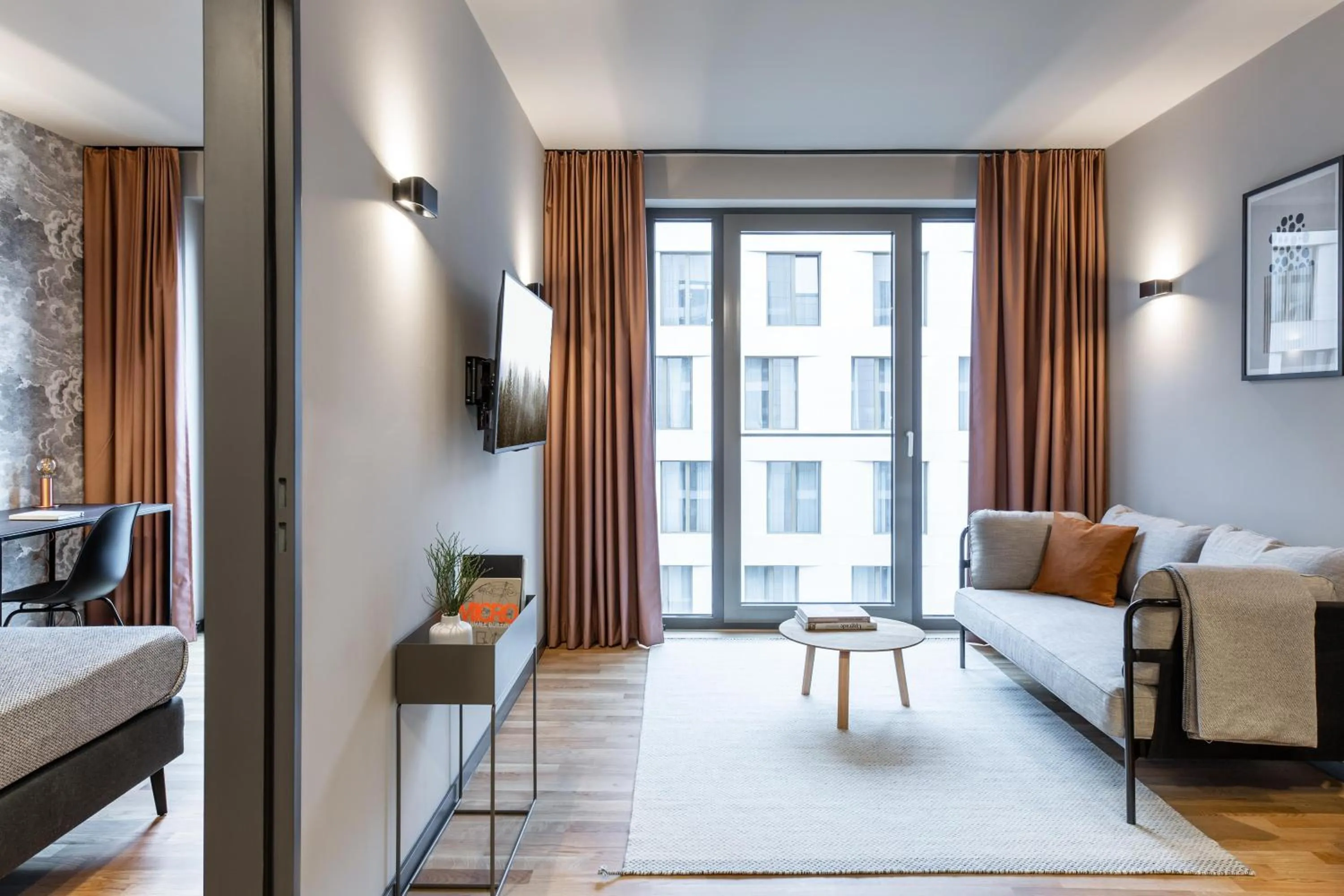 Bedroom, Bed in ipartment Darmstadt HOME by Best Western