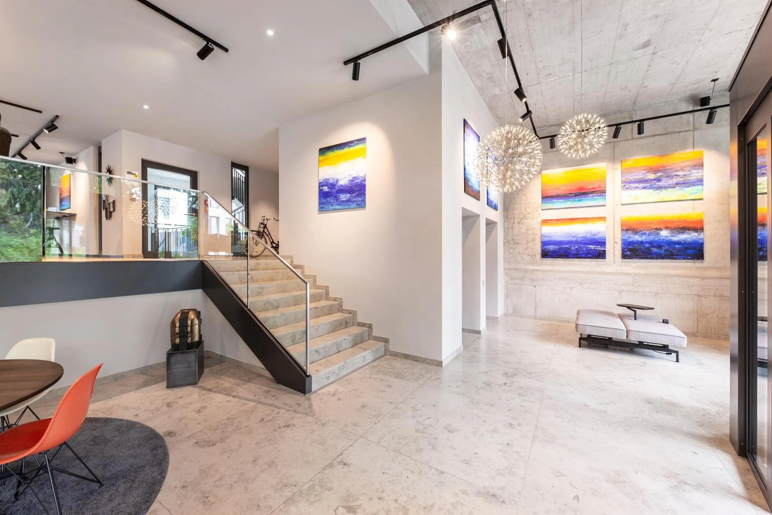 Lounge or bar in ipartment Darmstadt