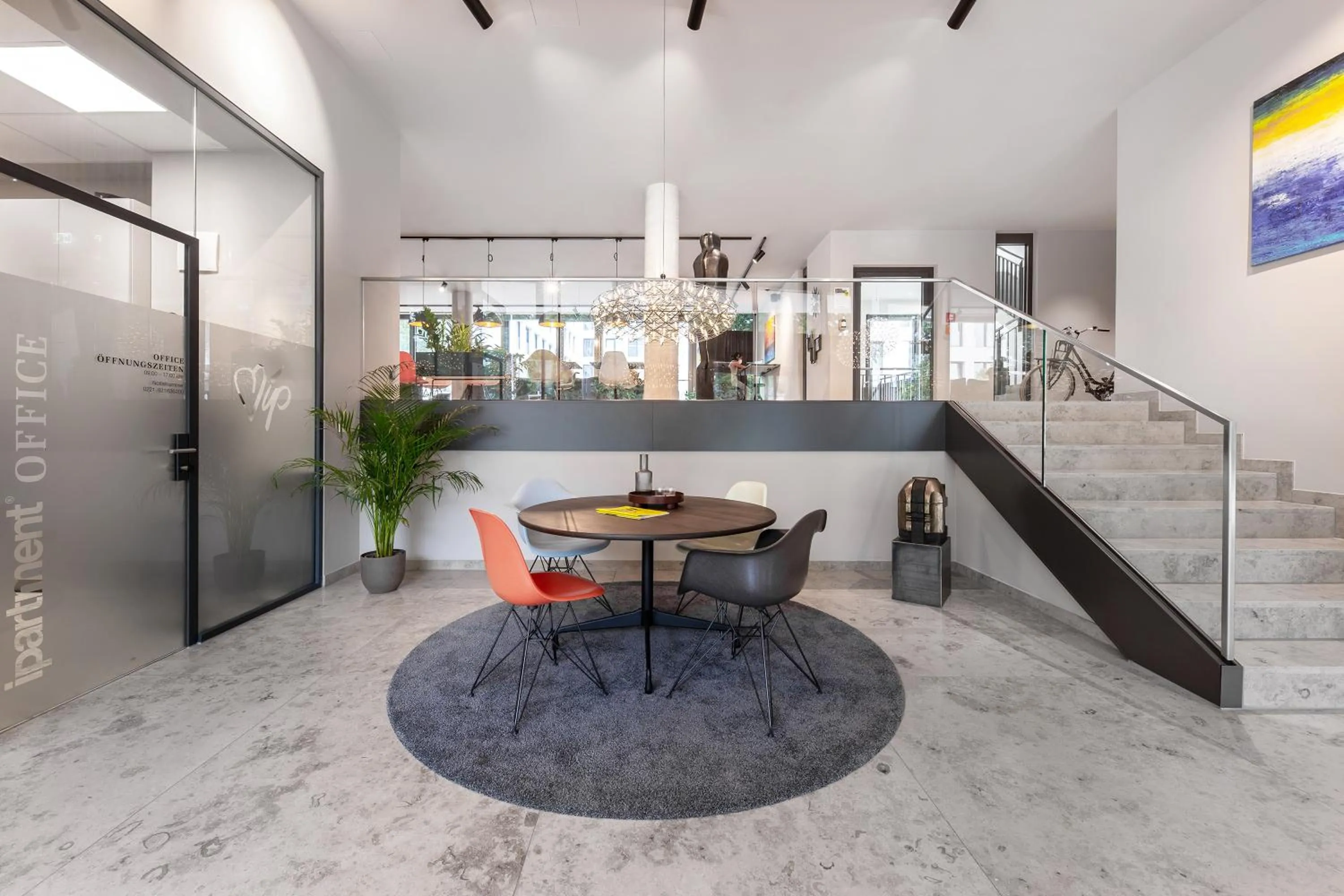 Lounge or bar in ipartment Darmstadt