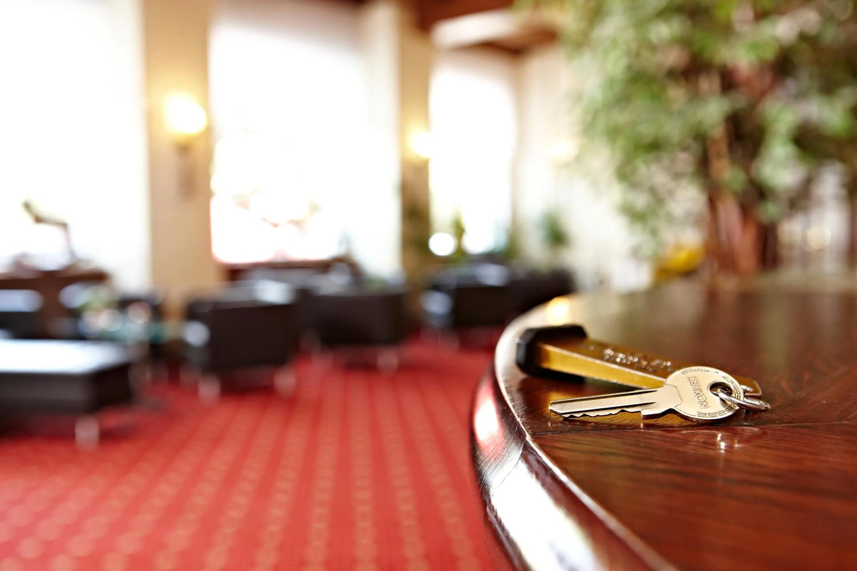 Lobby or reception in Hotel Vier Jahreszeiten