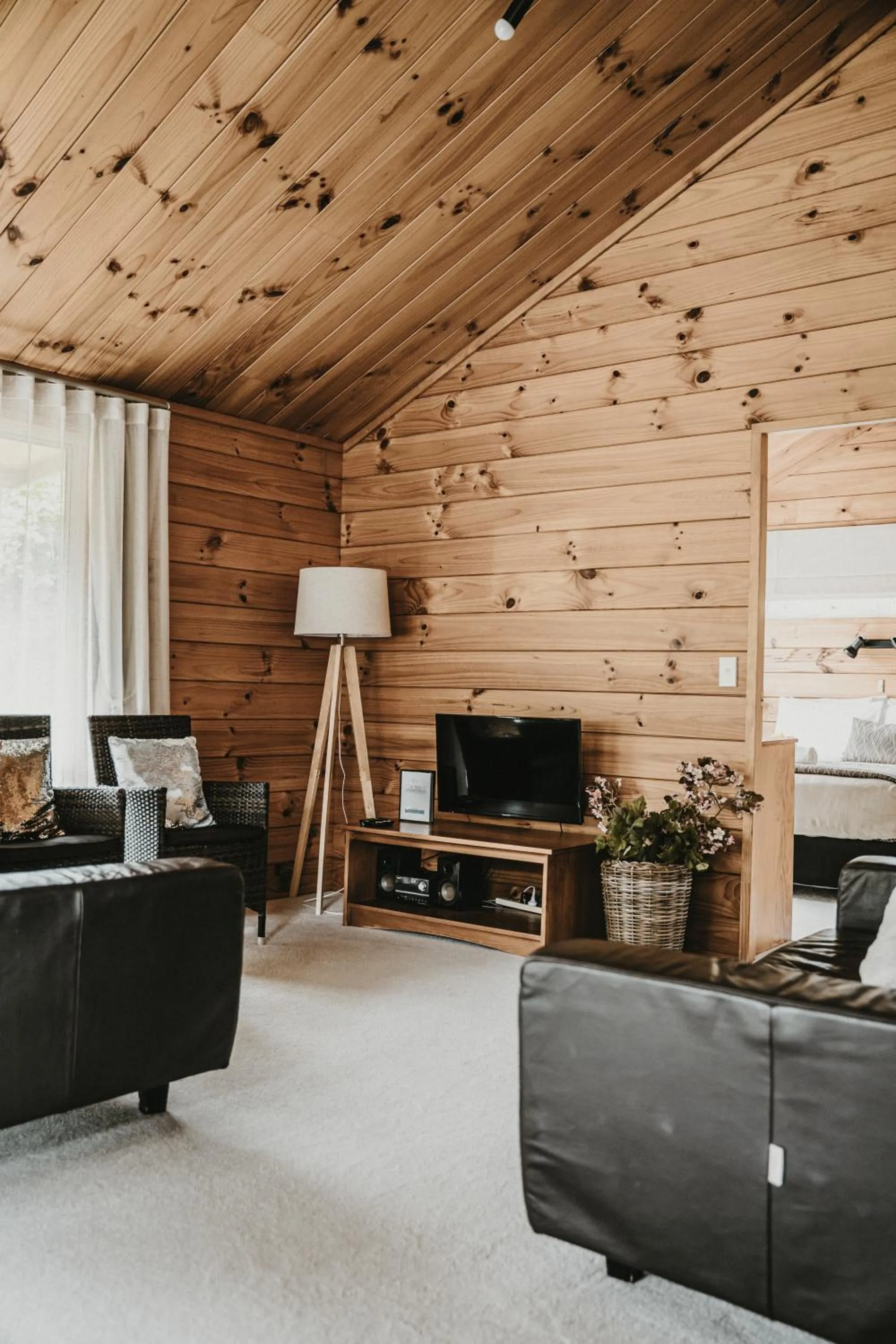 Living room in Tatahi Lodge Beach Resort