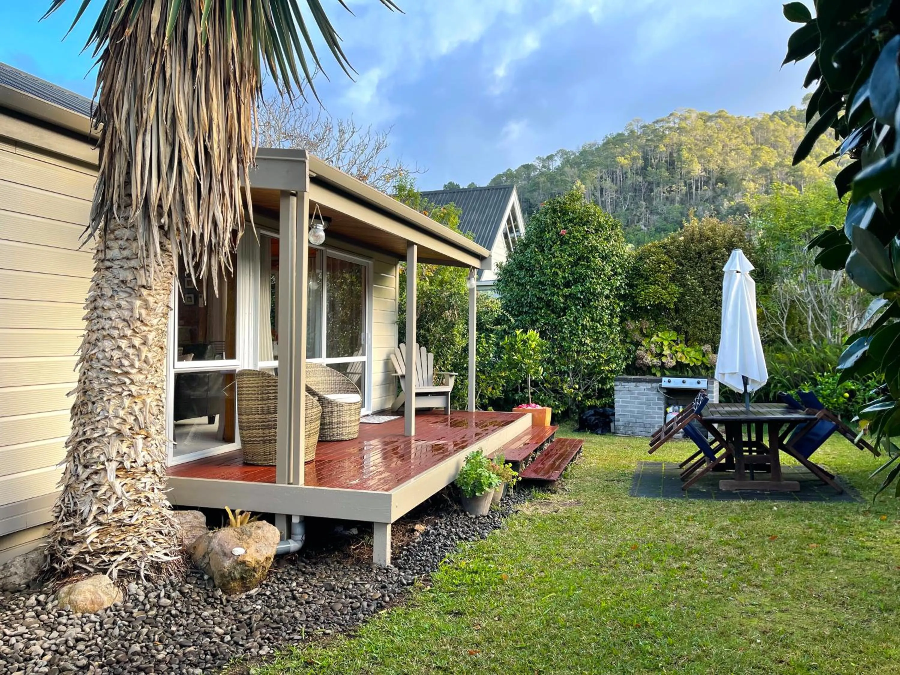 Patio in Tatahi Lodge Beach Resort