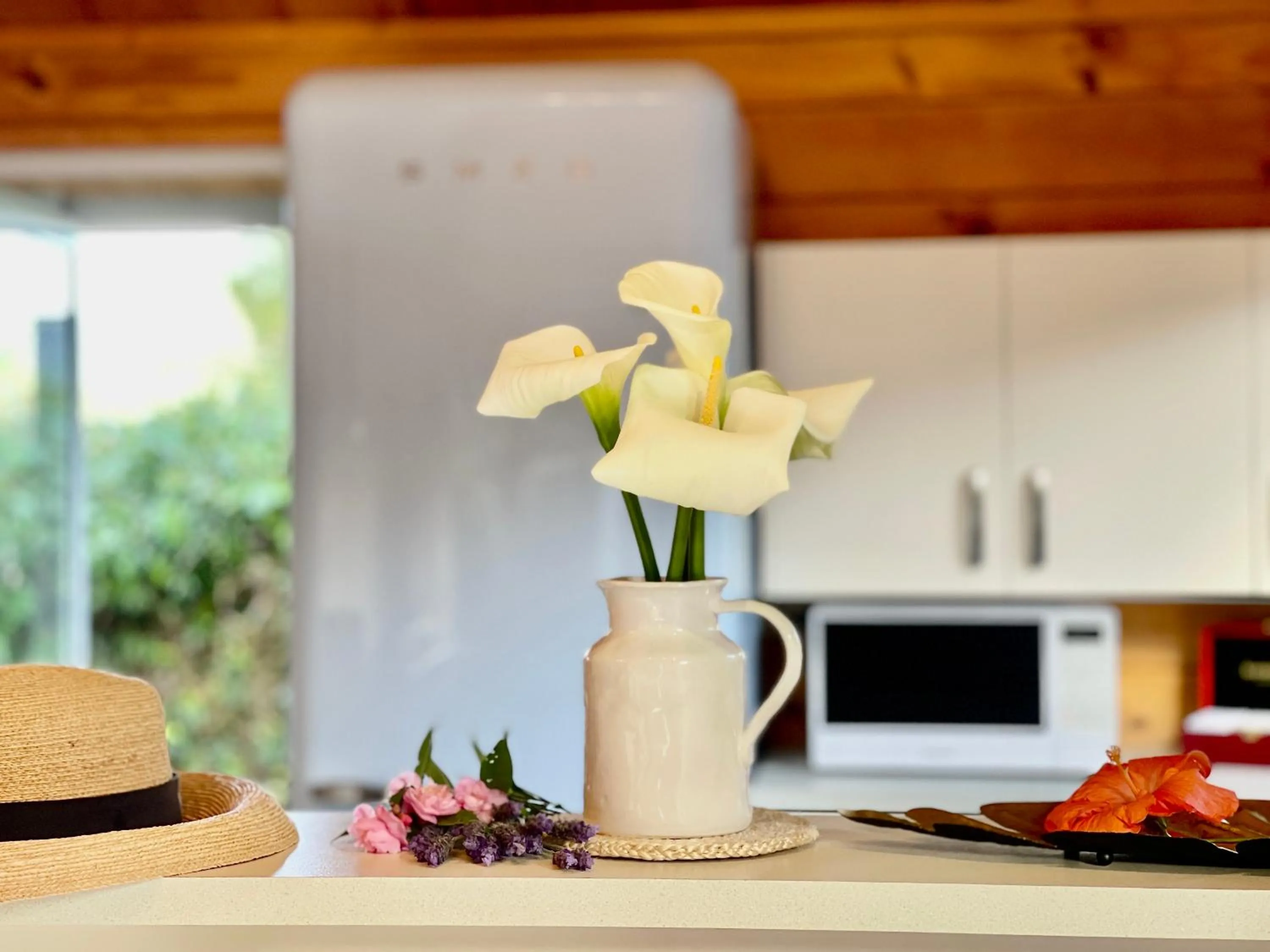 Kitchen or kitchenette in Tatahi Lodge Beach Resort