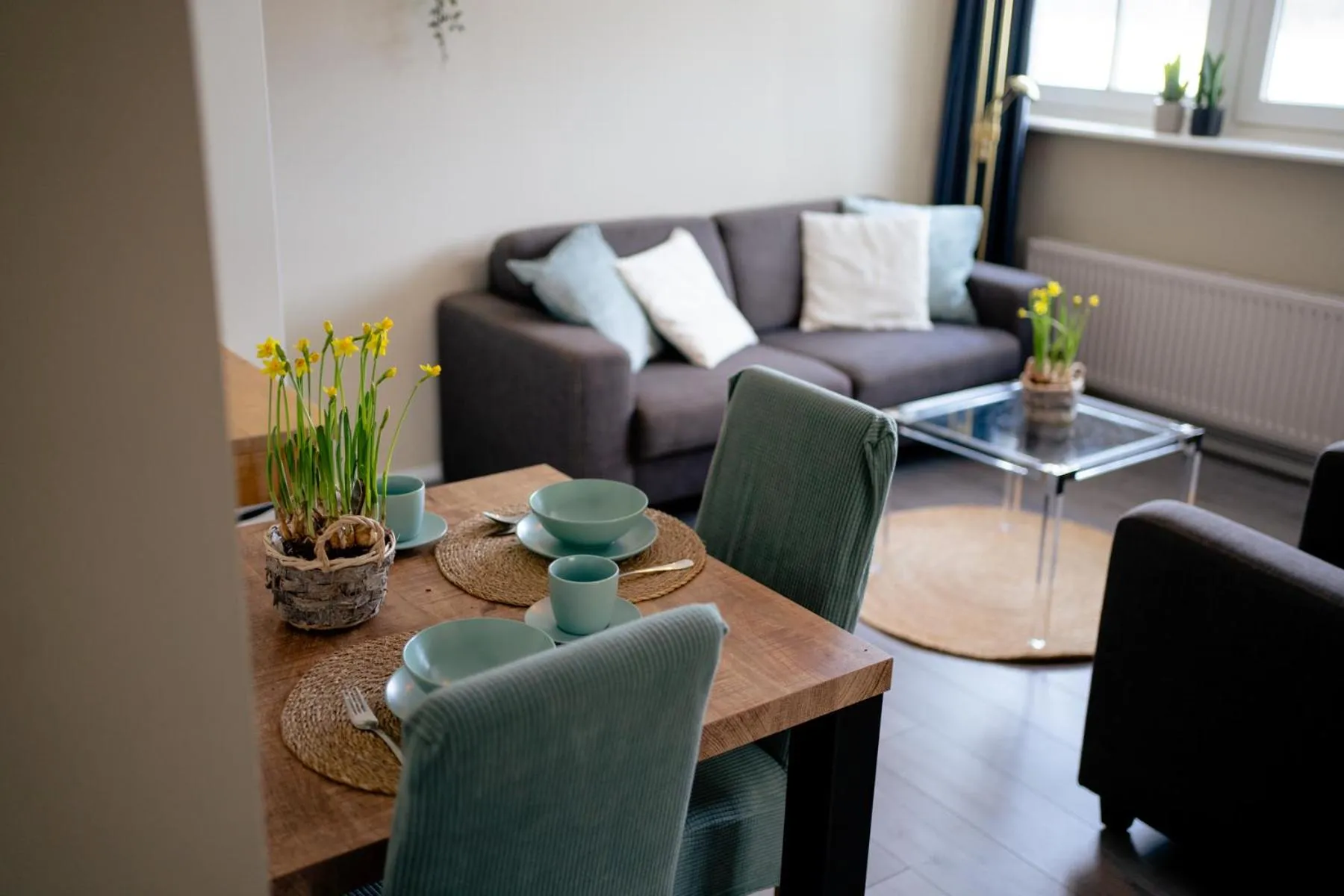 Living room in De Postelhoek B&B