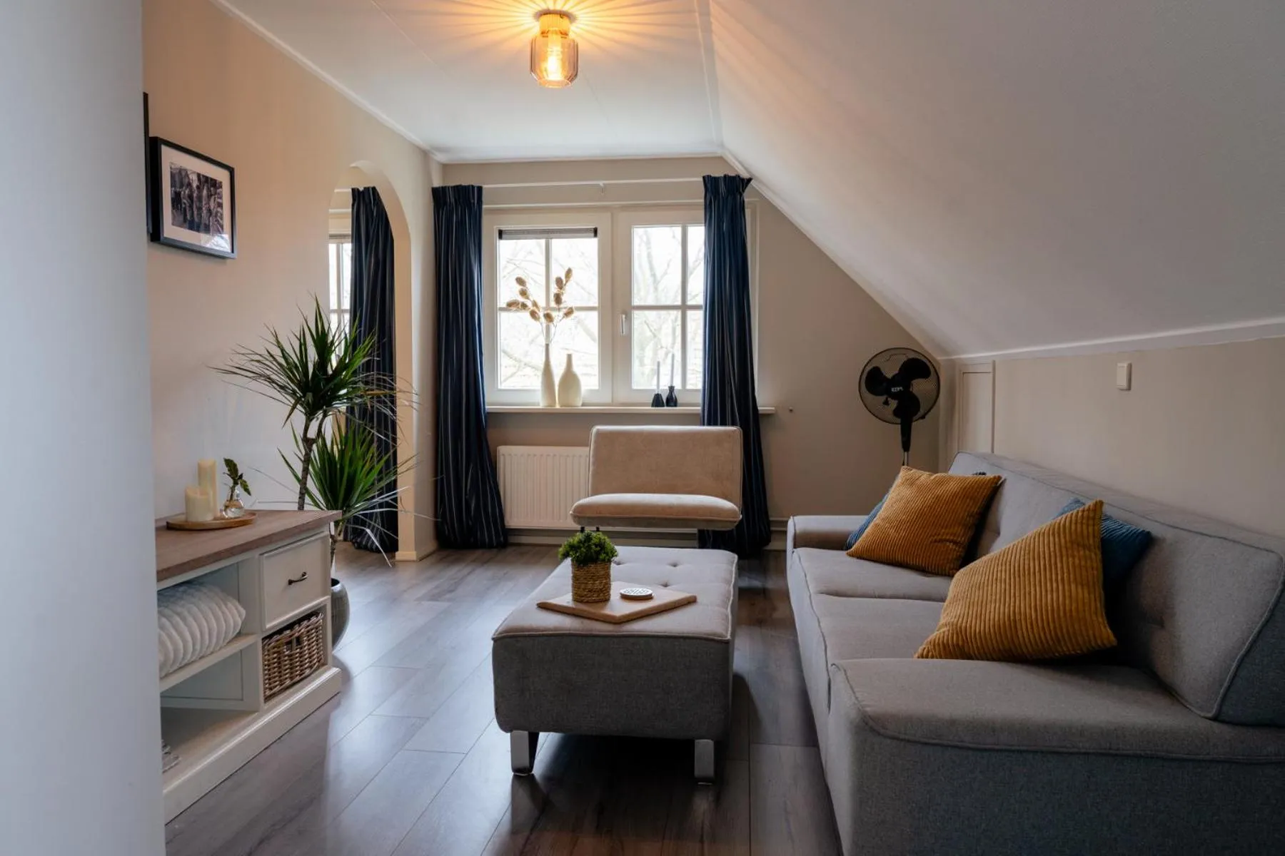 Living room in De Postelhoek B&B