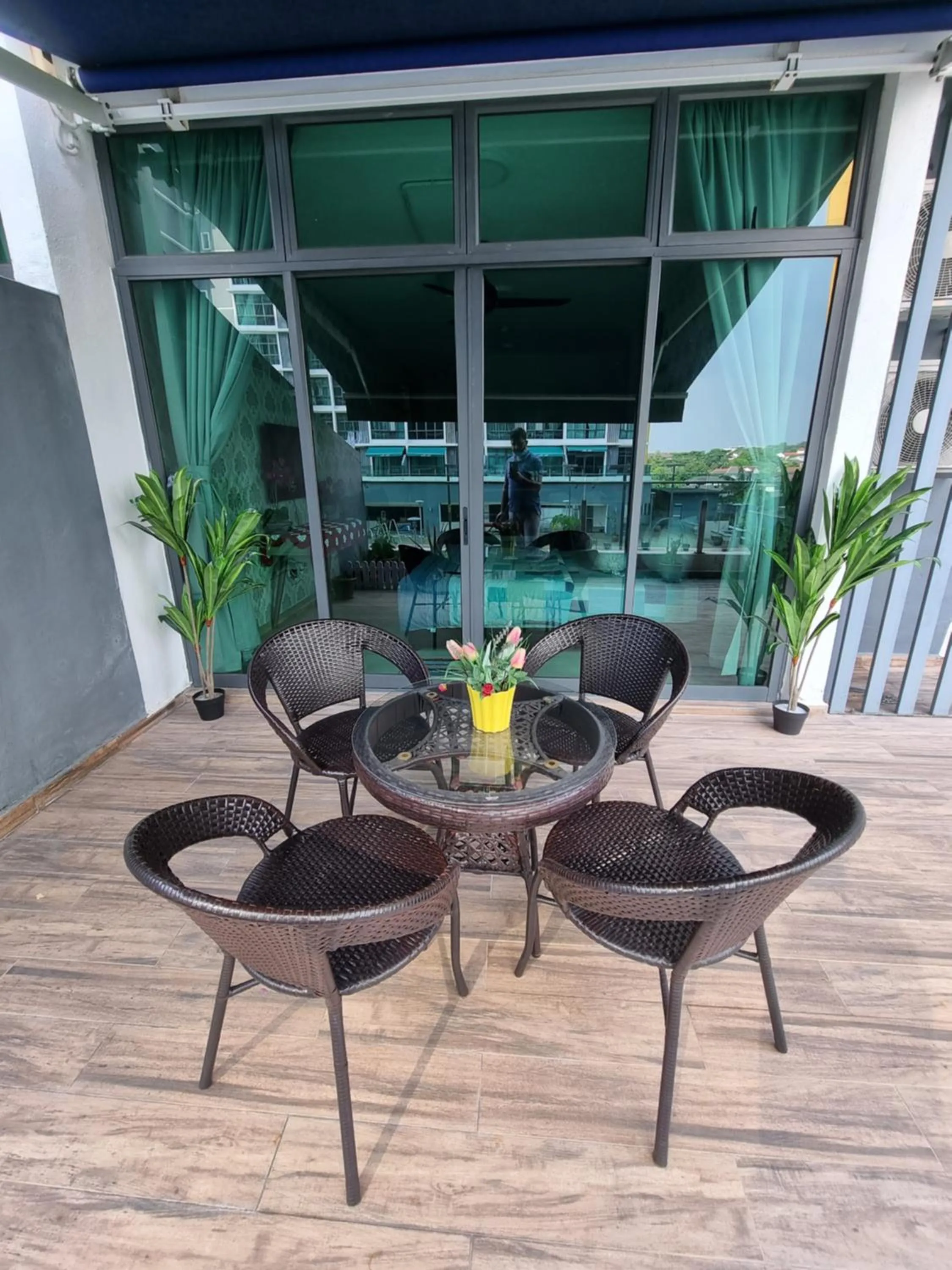 Balcony/Terrace in Vista Royal Homestay