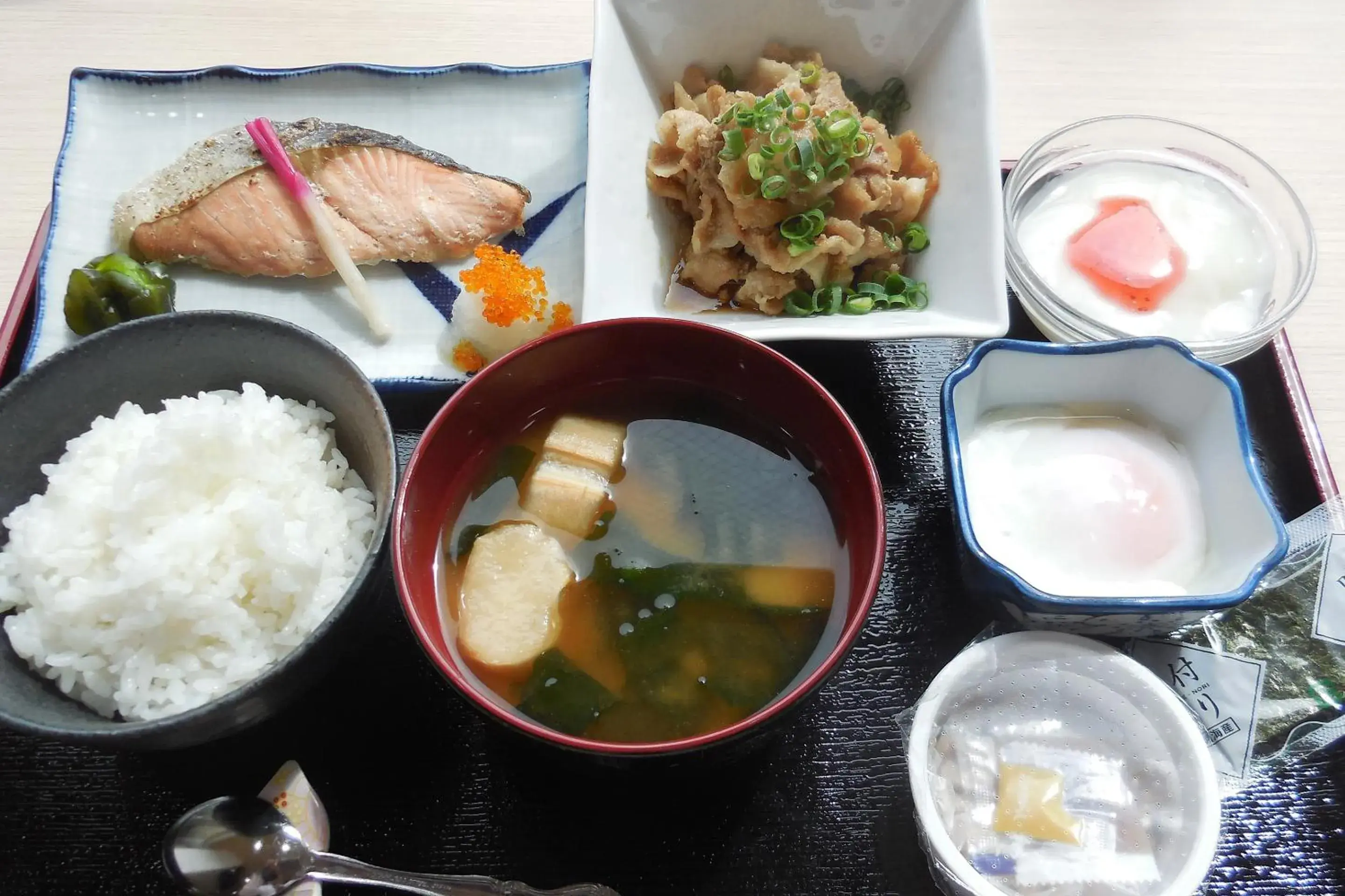 Breakfast in Hotel Ohedo Breakfast in Hotel Ohedo