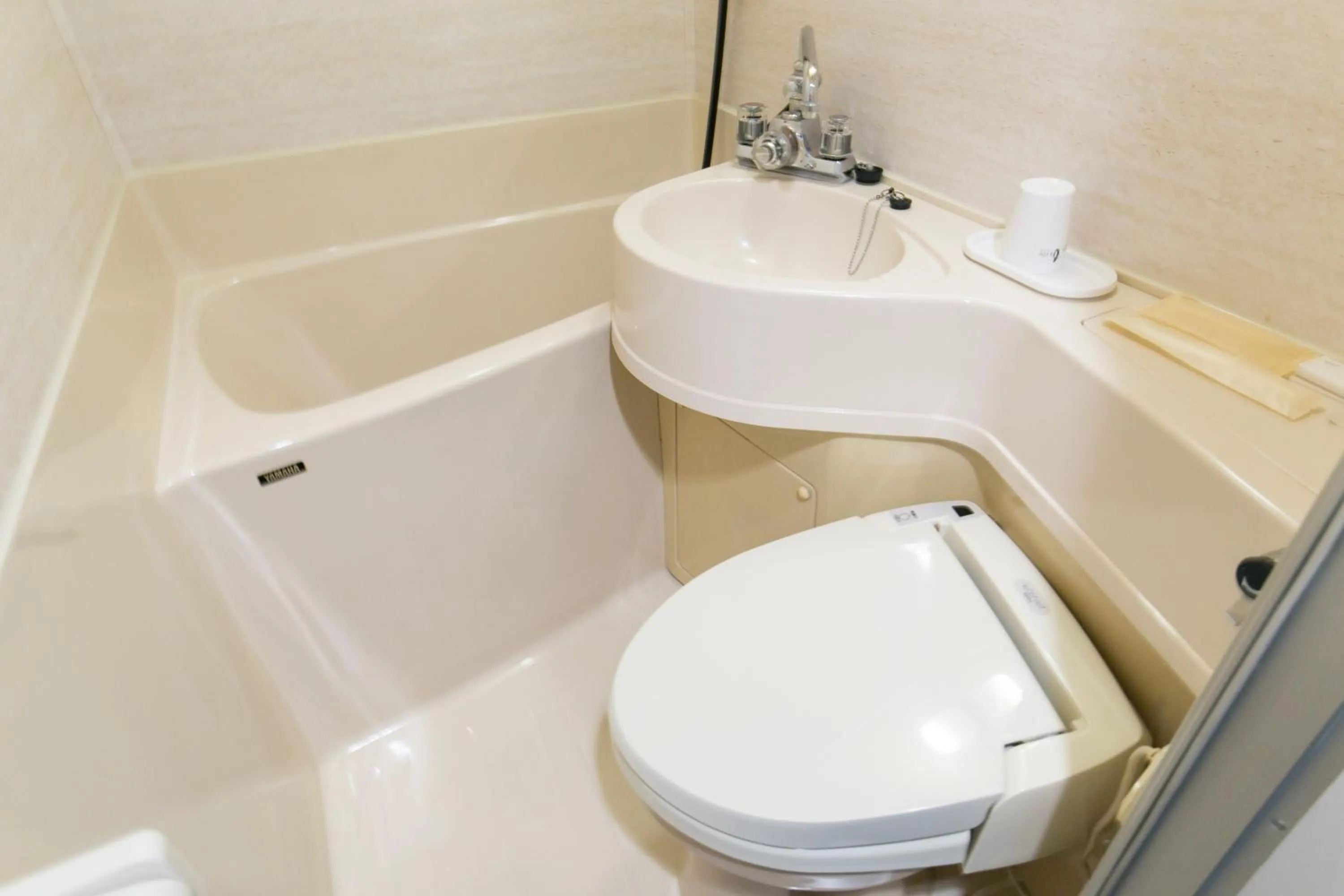 Bathroom in Hotel Ohedo