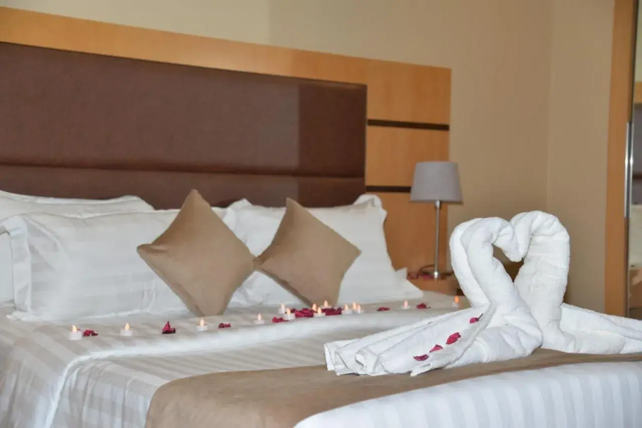 Bed in Ozone hotel Bed in Ozone hotel