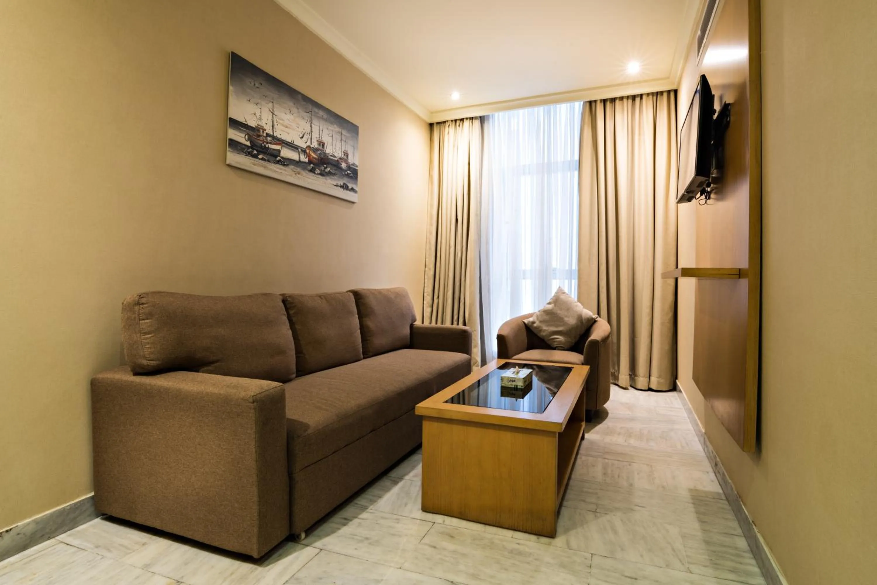 Living room in Ozone hotel