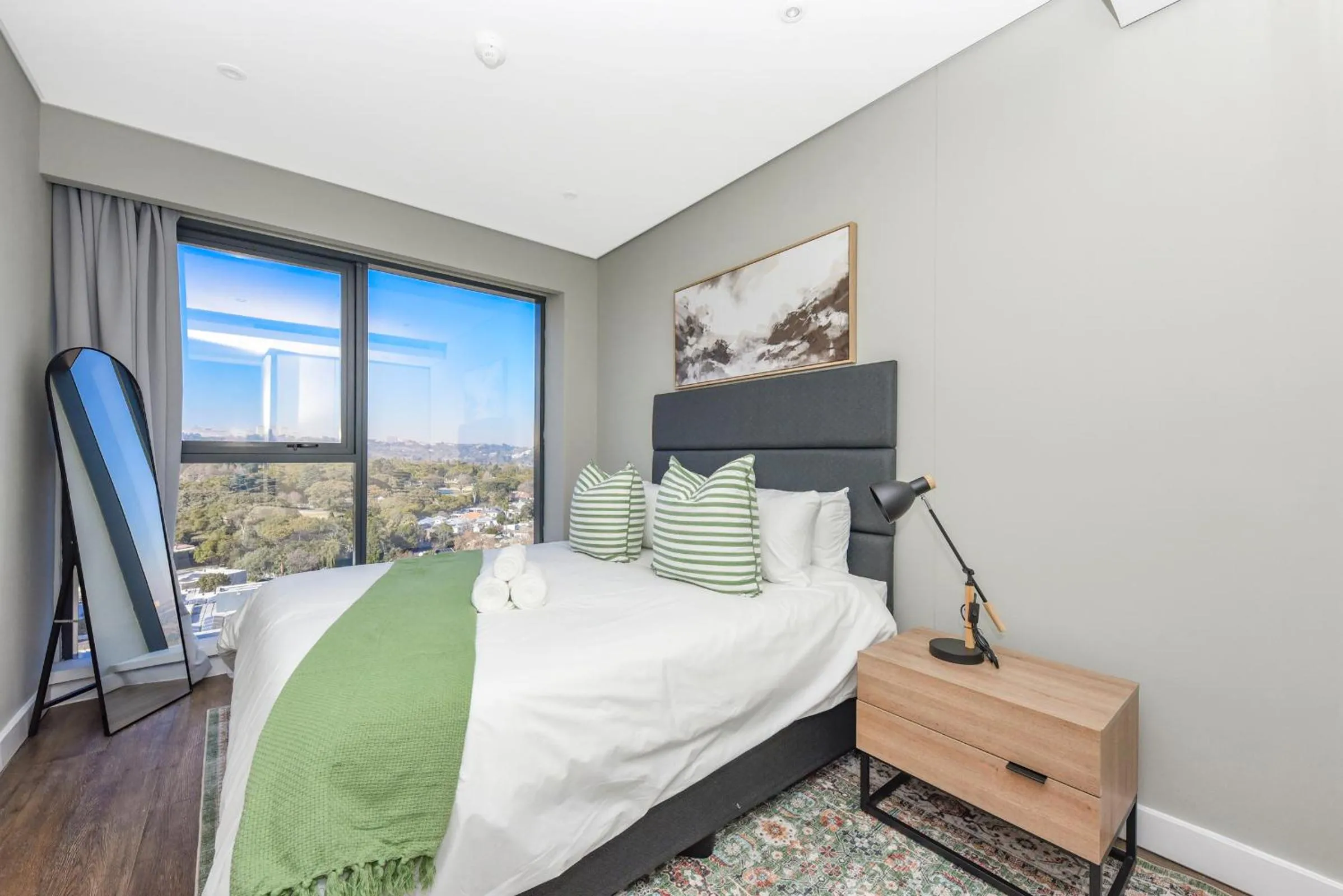 Bedroom, Bed in The Park Central Residence - WITH GENERATOR