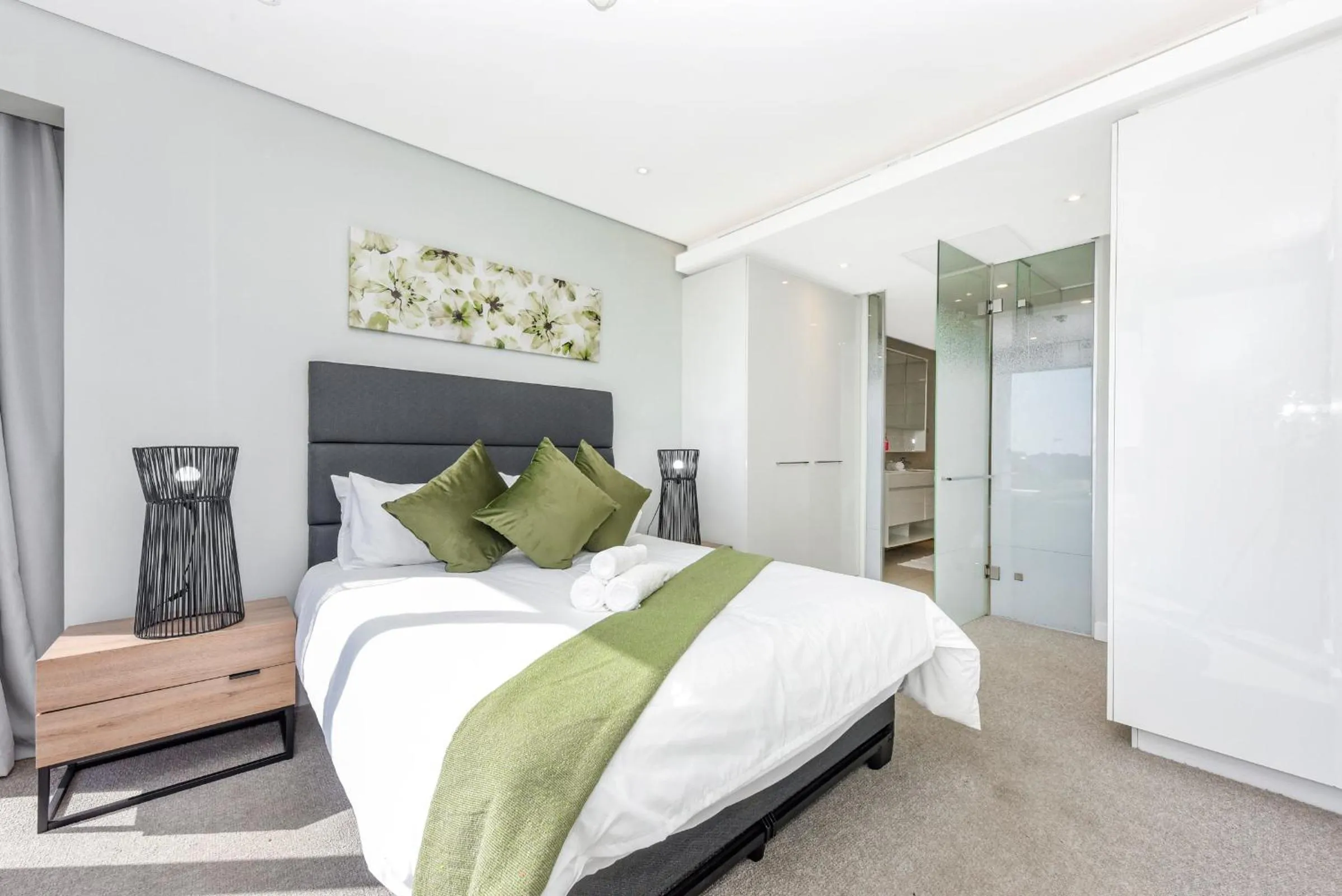 Bedroom, Bed in The Park Central Residence - WITH GENERATOR