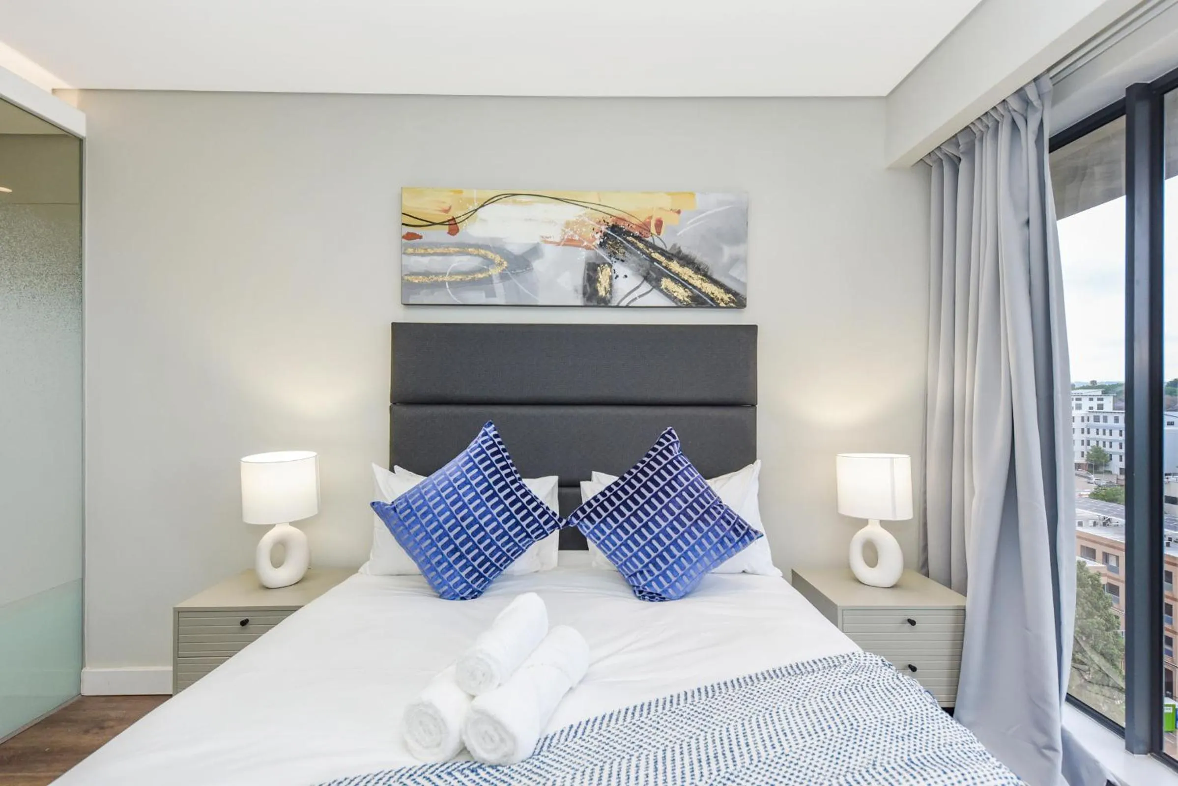 Bedroom, Bed in The Park Central Residence - WITH GENERATOR