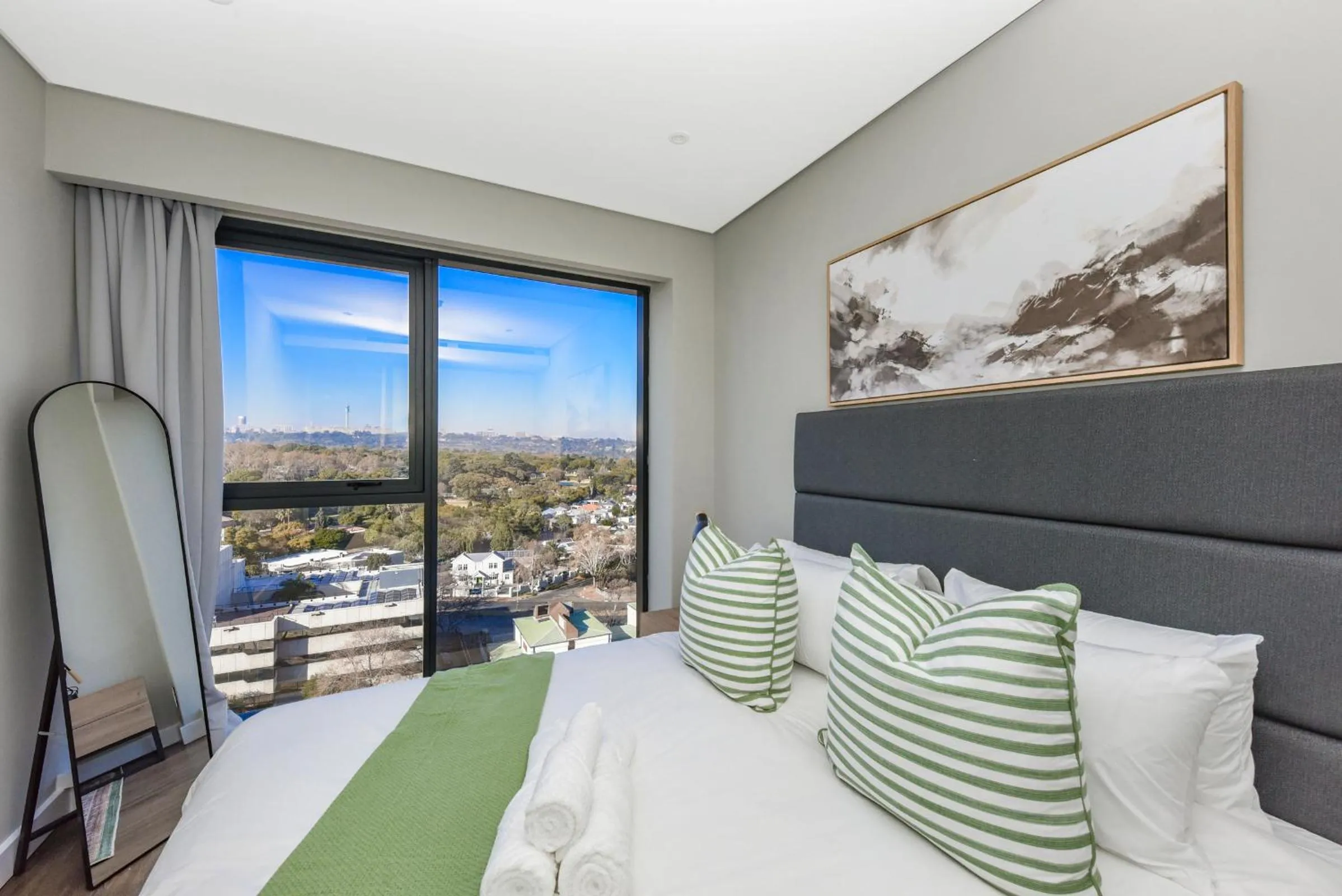 Bedroom, Bed in The Park Central Residence - WITH GENERATOR