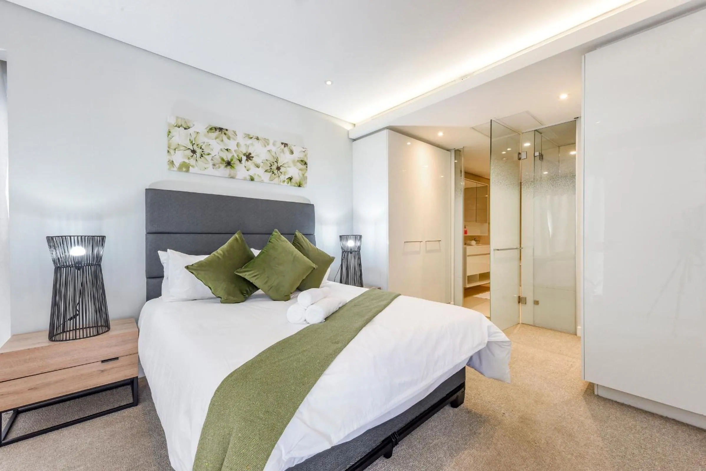 Bedroom, Bed in The Park Central Residence - WITH GENERATOR