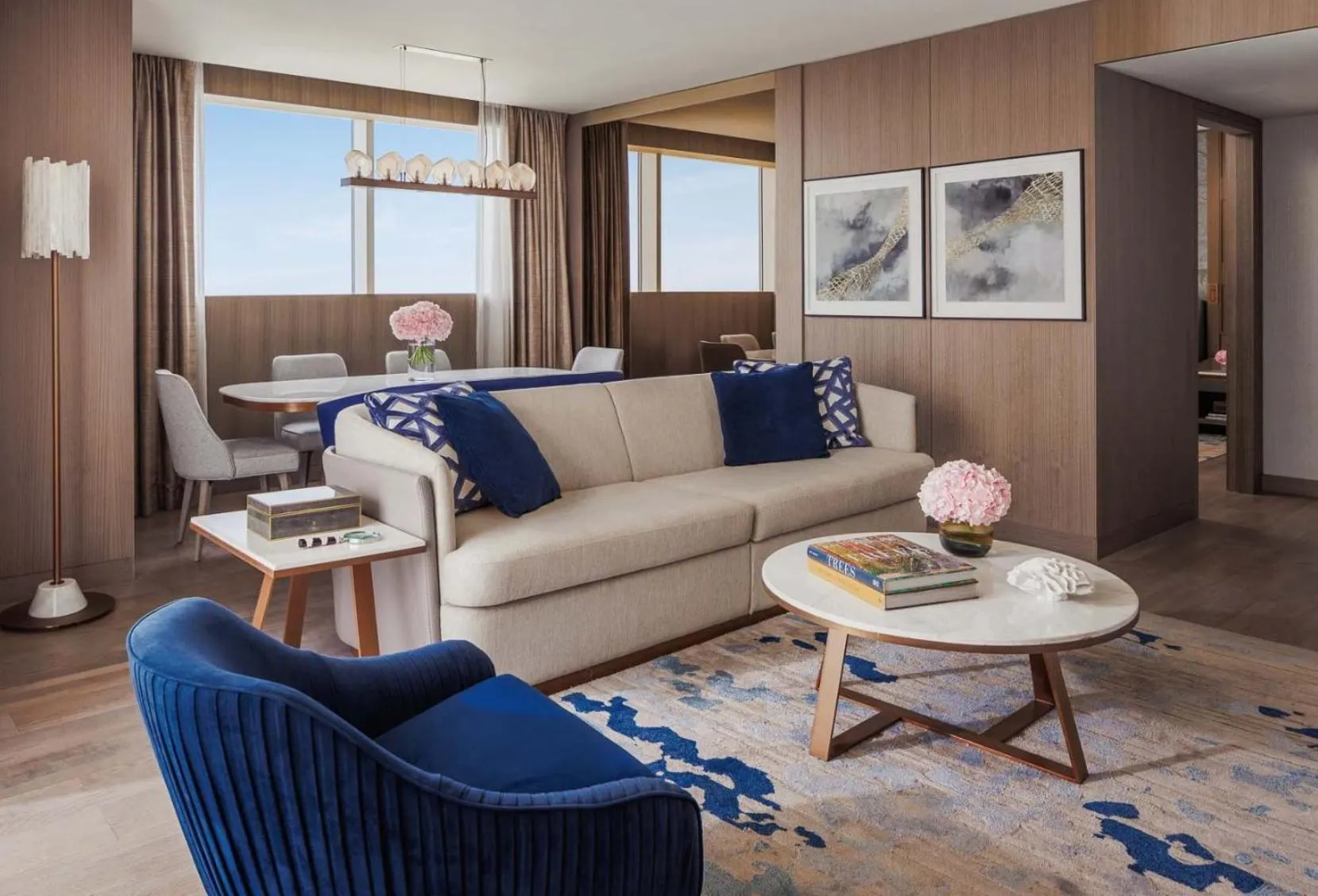 Living room in Jumeirah Beach Hotel Dubai