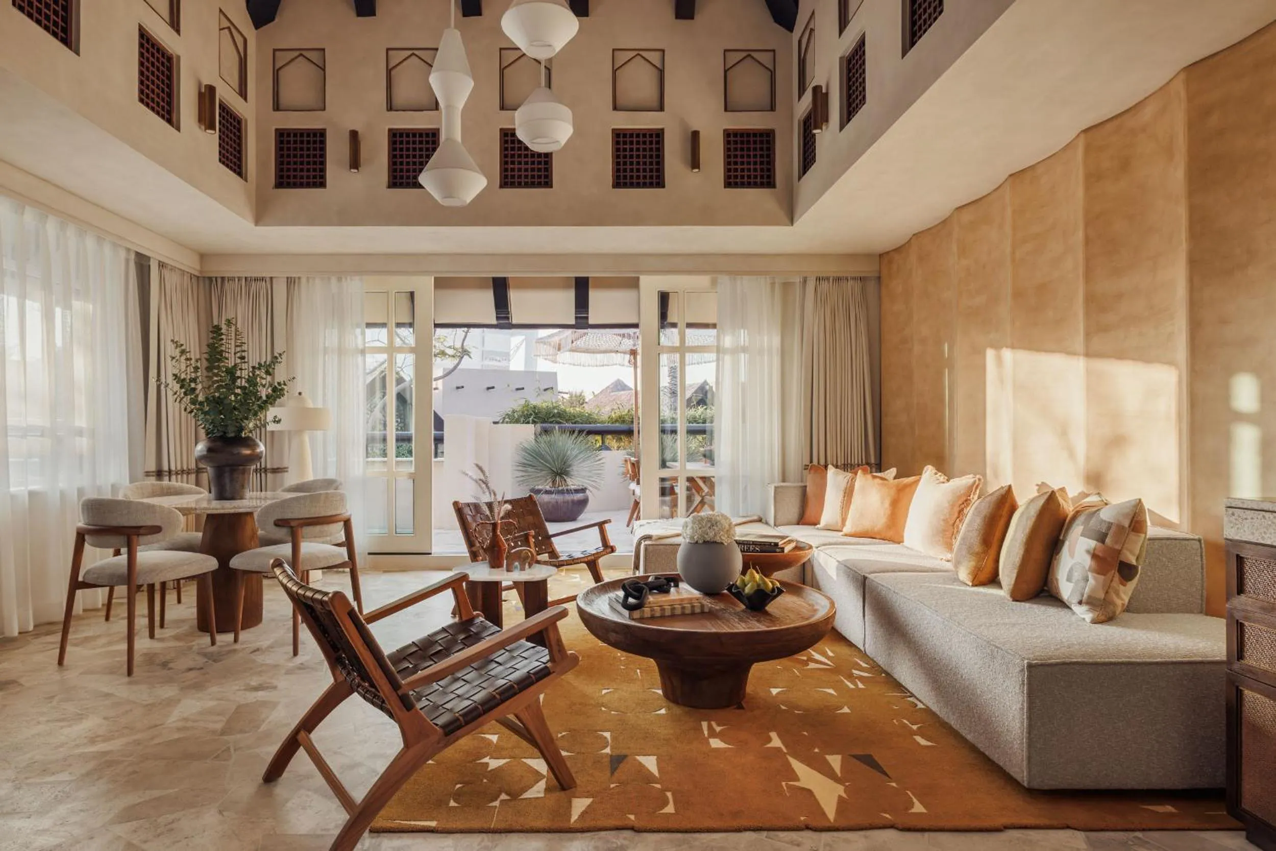 Living room in Jumeirah Beach Hotel Dubai