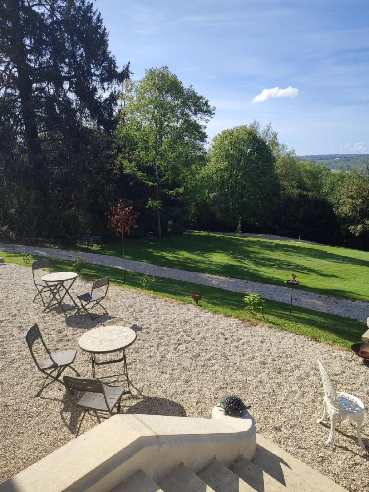 Garden in Demeure de la Garenne