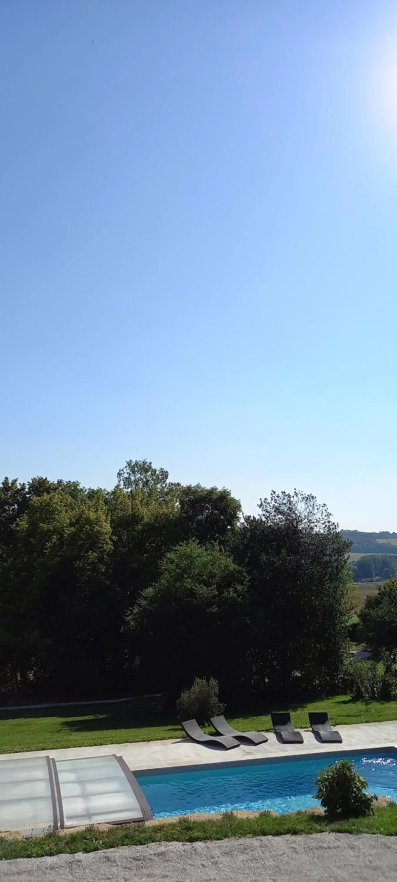 View (from property/room) in Demeure de la Garenne