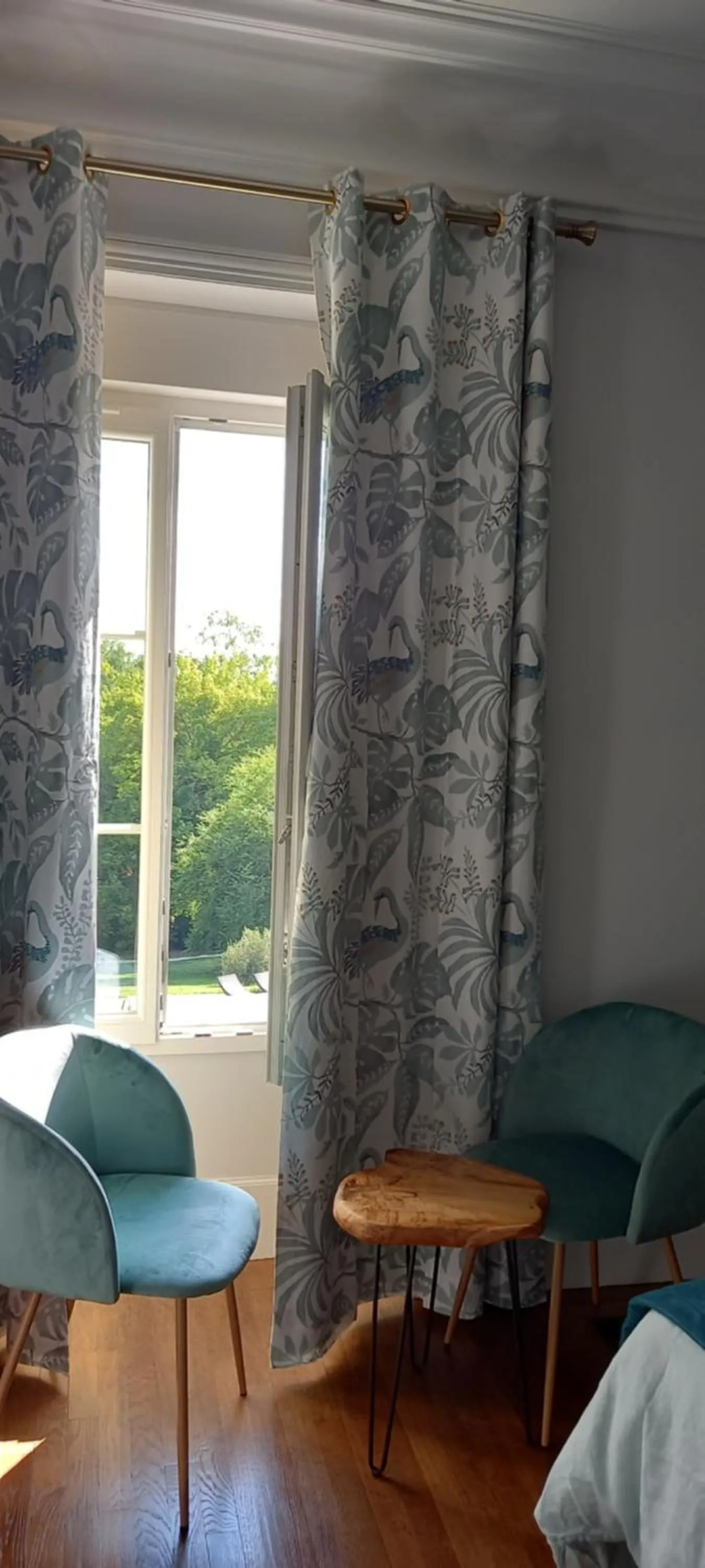 Decorative detail in Demeure de la Garenne