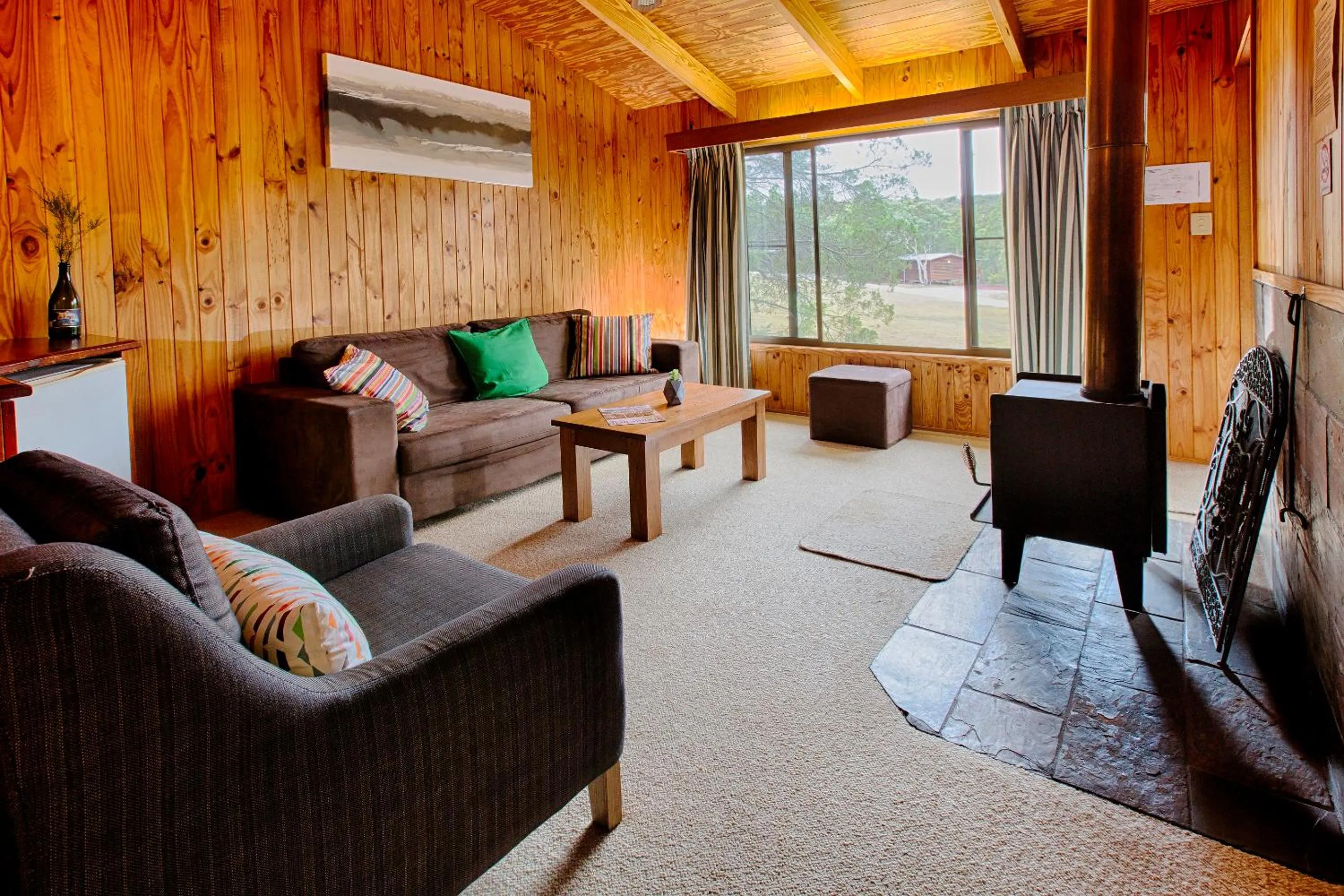 Living room in Granite Belt Retreat and Brewery