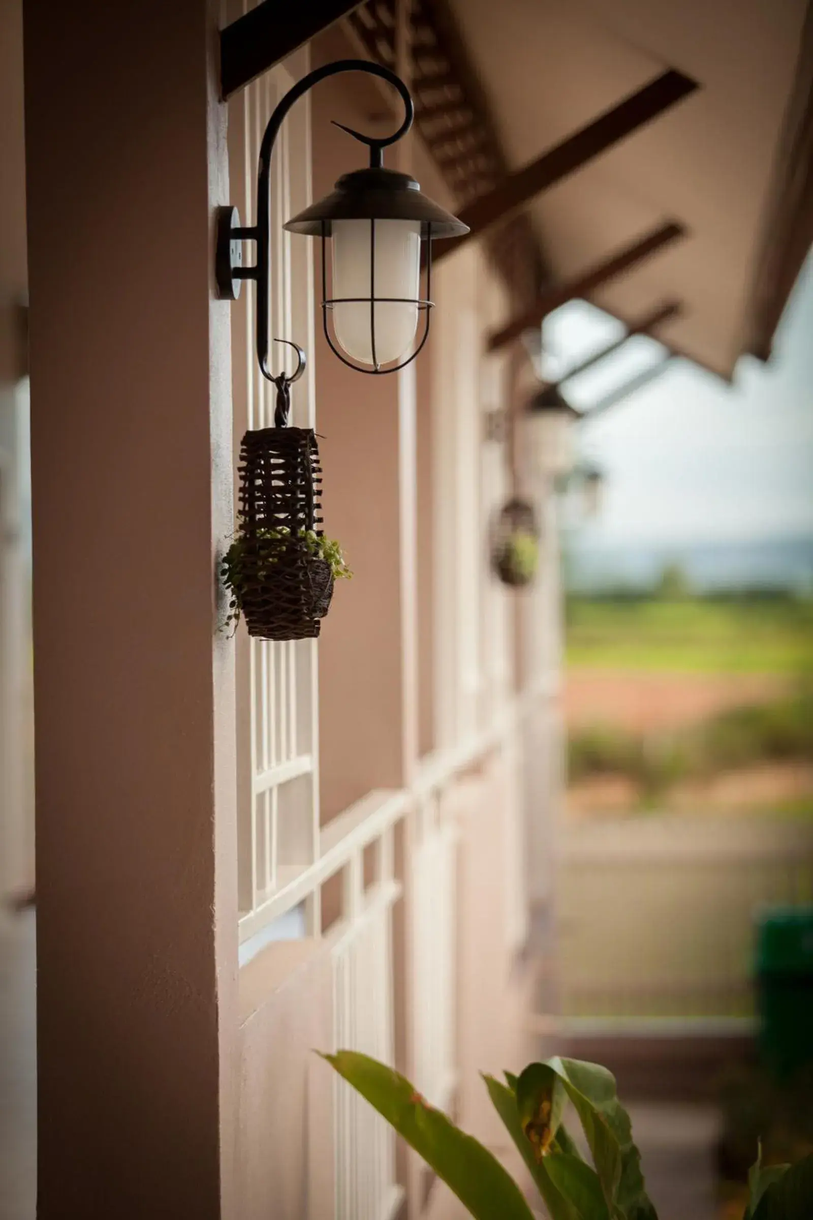 Garden view in Chiangkham Grand Villa - SHA Certified Garden view in Chiangkham Grand Villa - SHA Certified