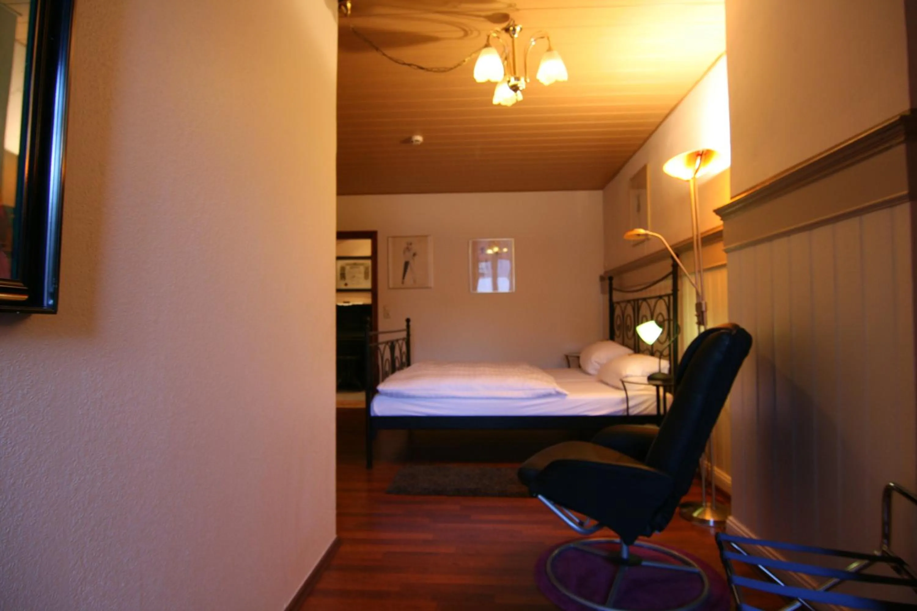 Bed in Hotel Reuter