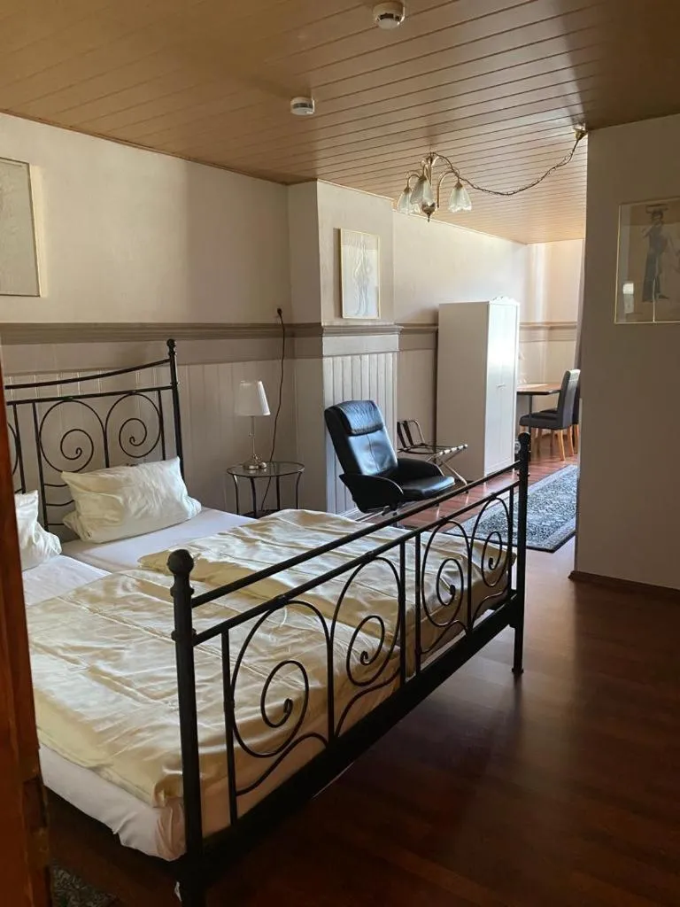 Bed in Hotel Reuter