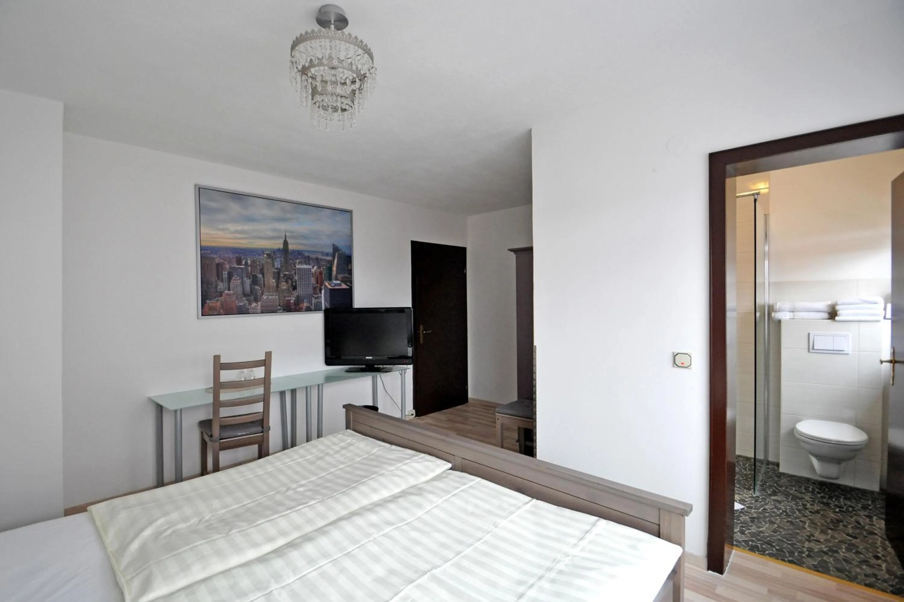 Bed in Hotel Reuter