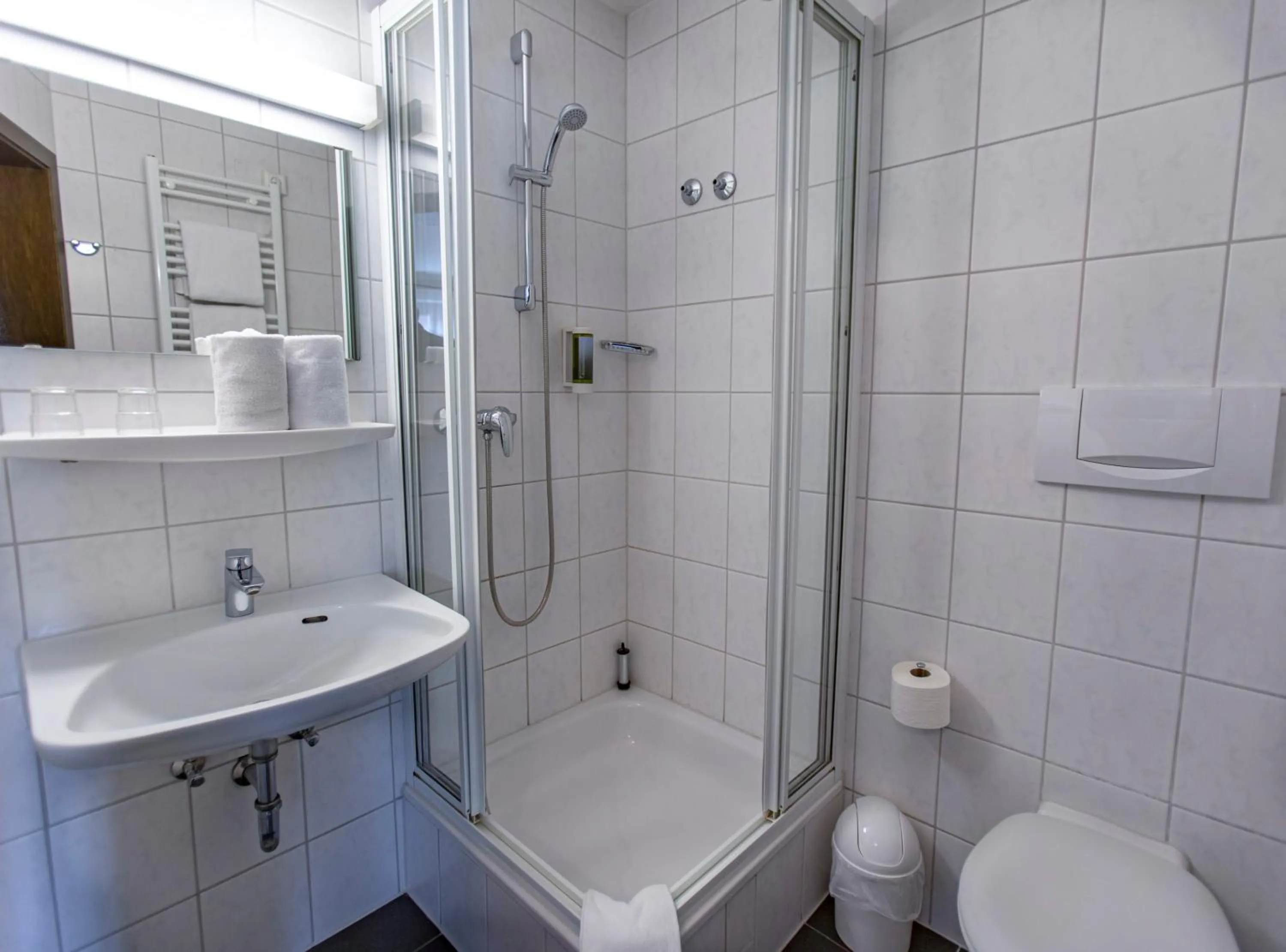 Bathroom in Hotel Pelikan