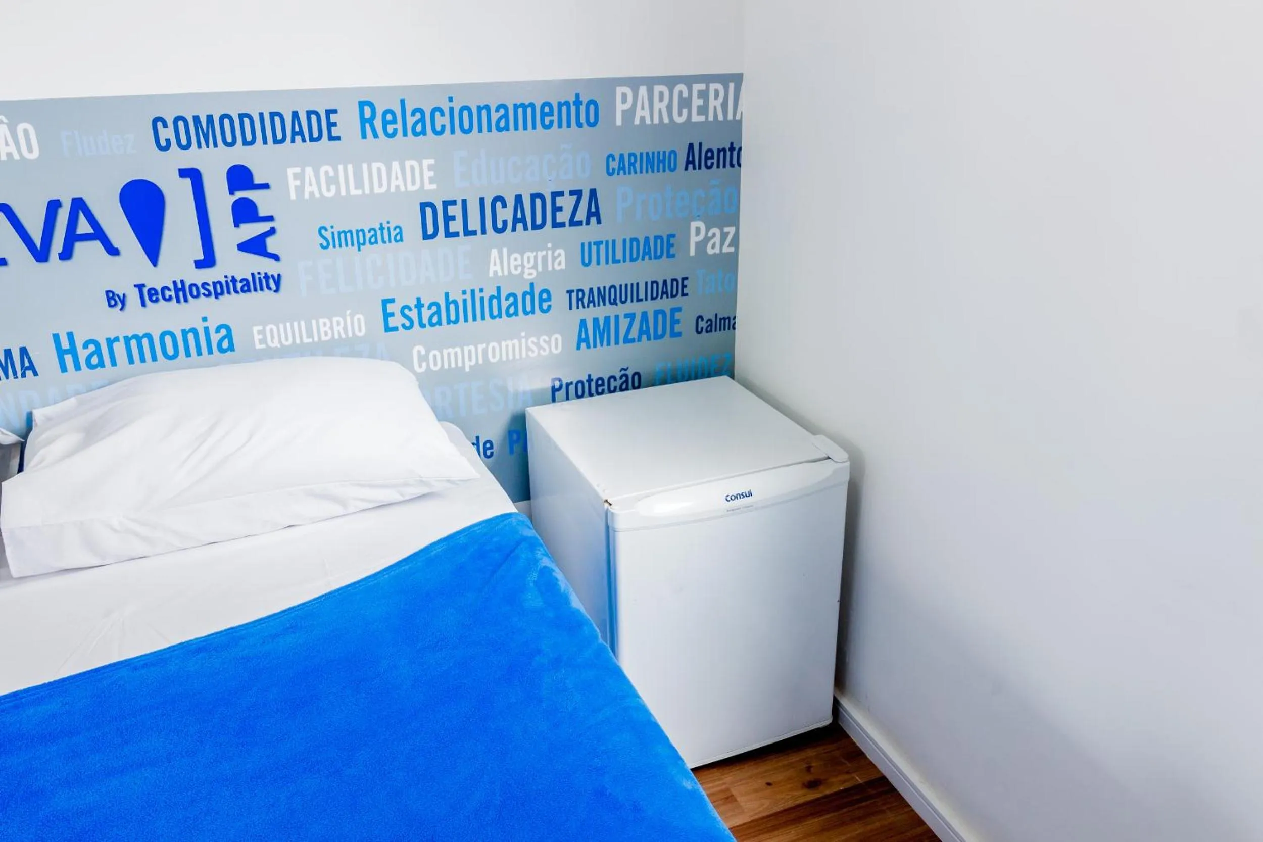 Bed in Blue Ocean Suites - Aeroporto Congonhas